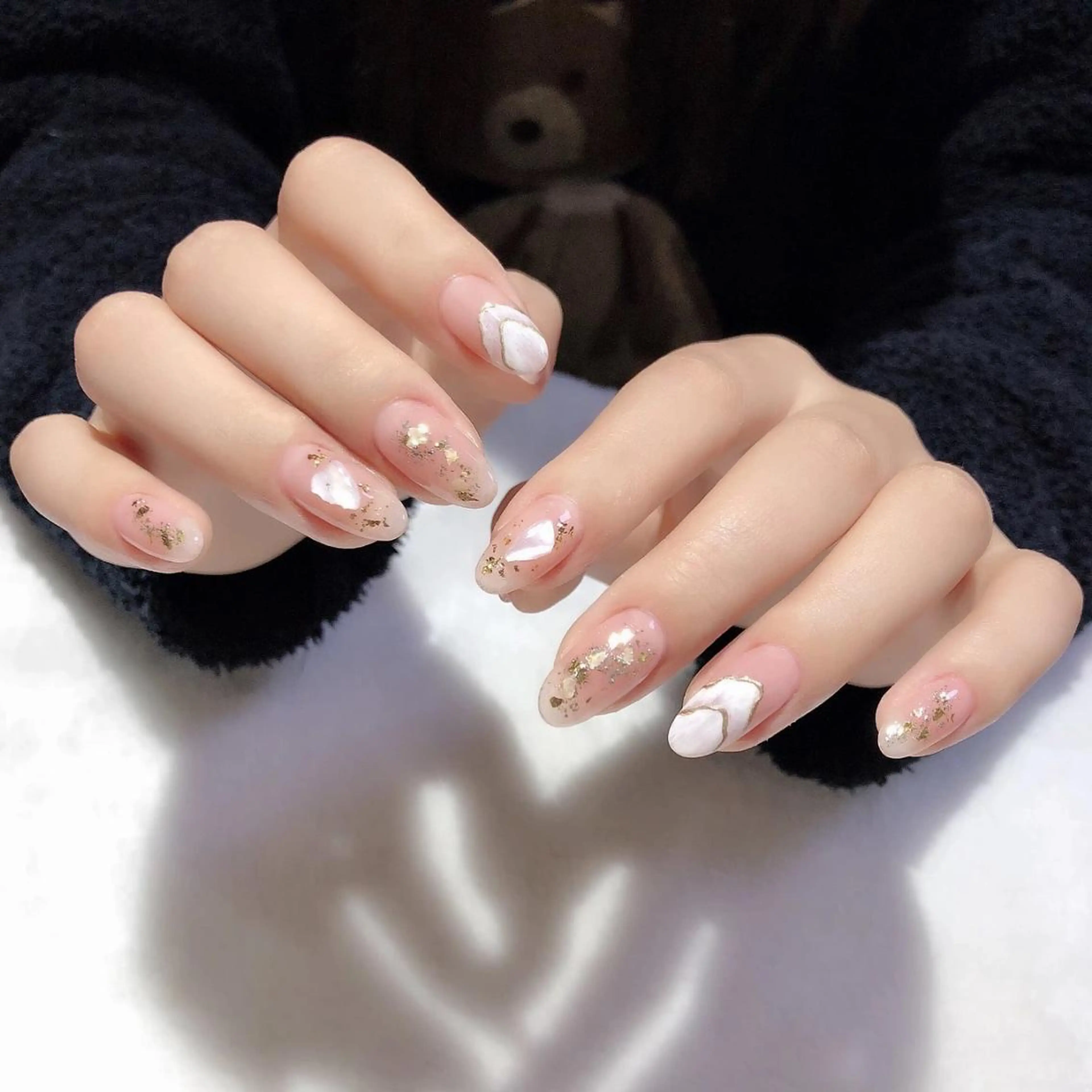 ネイル 🦋ネイルサロン ブラン🌈ゆりのネイルデザイン