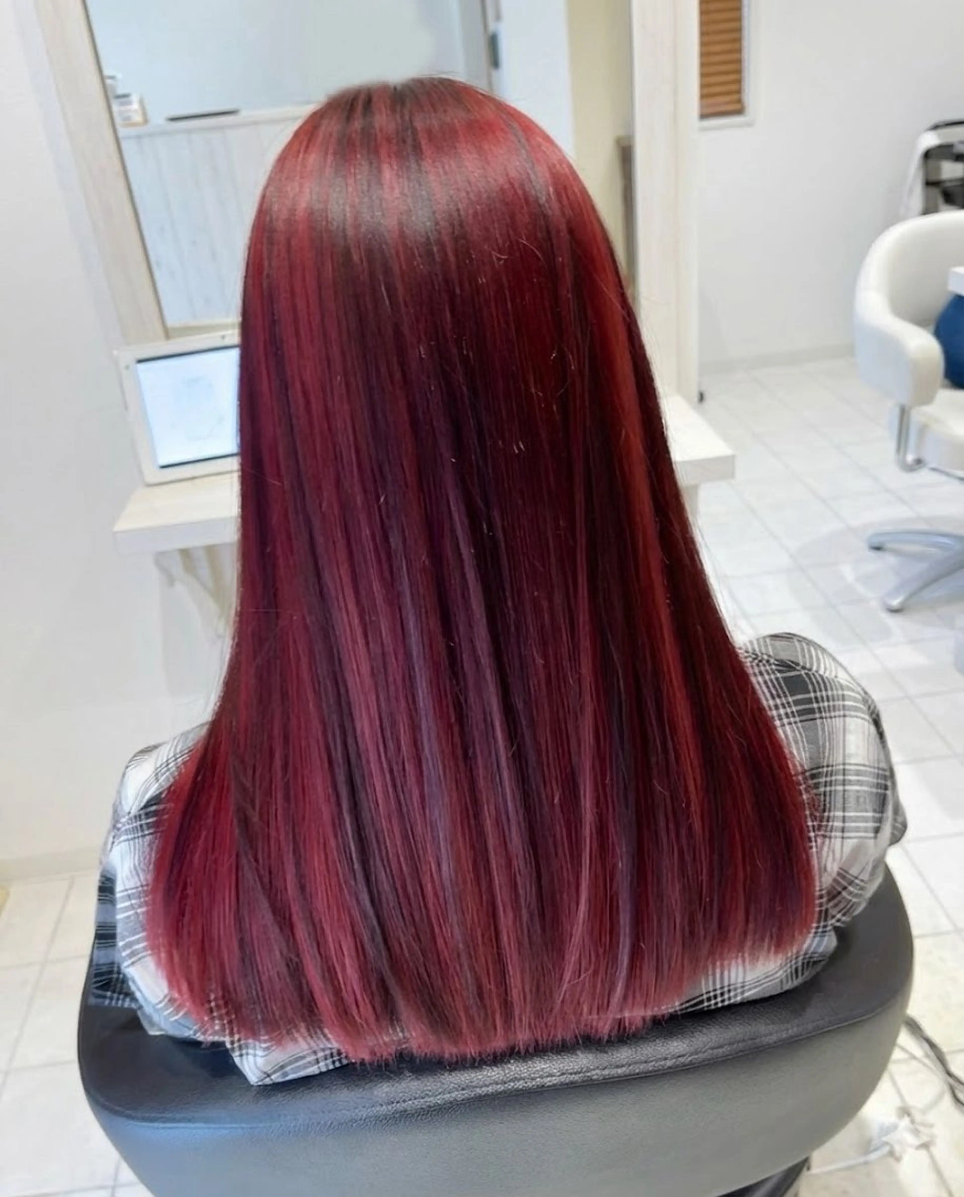 ロング カラー ベージュカラー ブリーチ ブロンド ケアブリーチ ダブルカラー カット ヘアカラー トリートメント 🫧髪質改善/韓国 ヘアryusei🫧のヘアスタイル