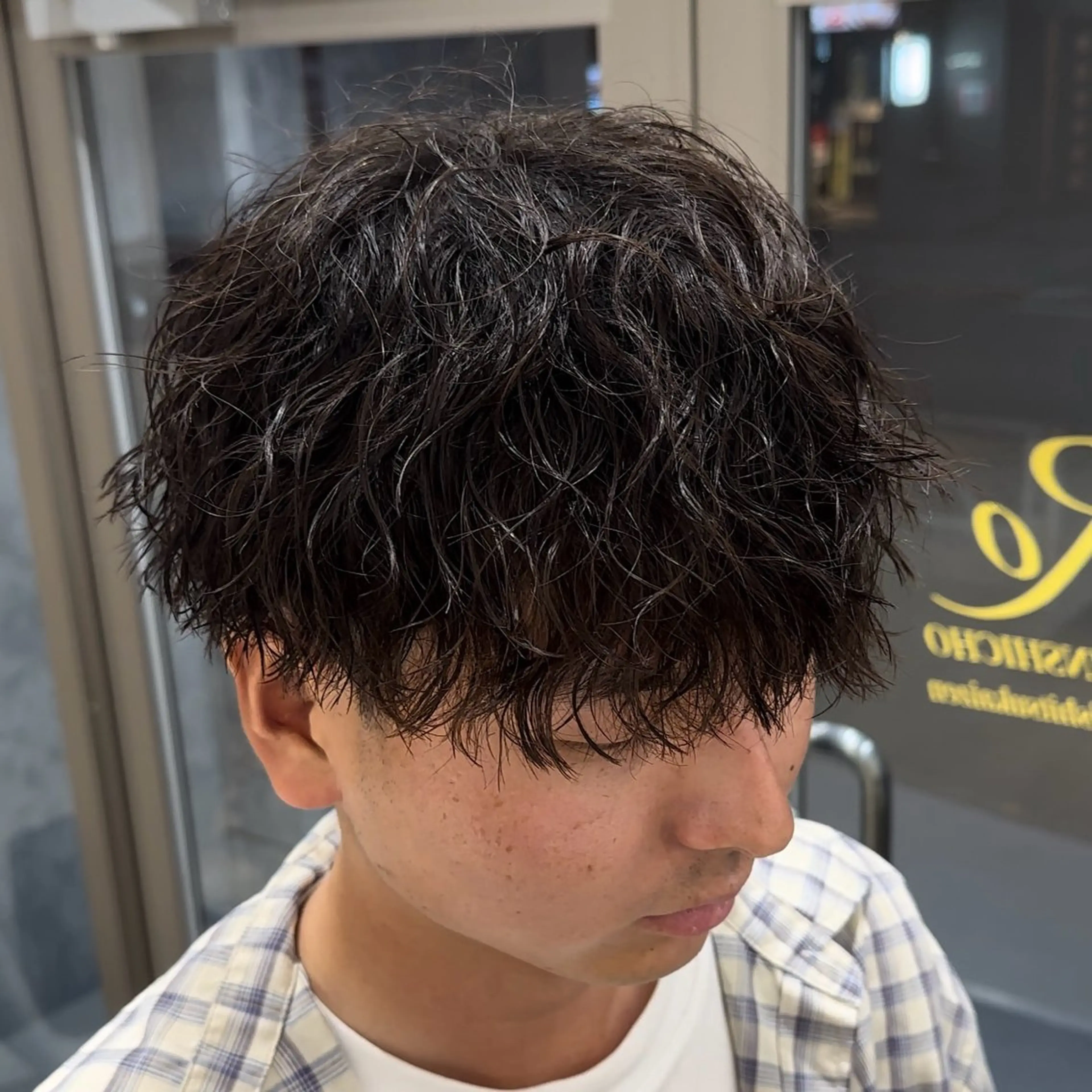 ショート カット パーマ レイヤーカット/ 堺 健人のヘアスタイル