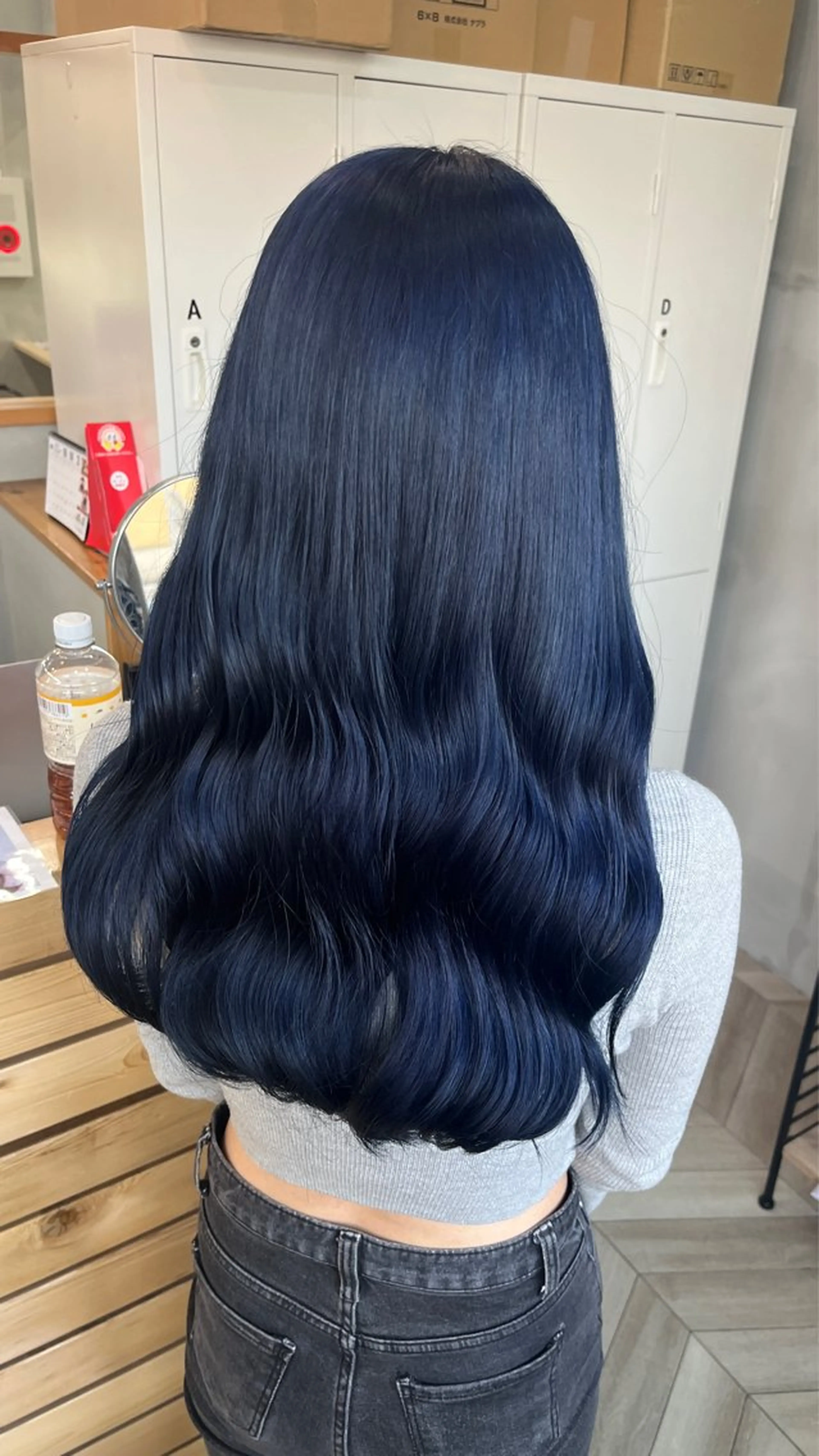 カラー 田中 萌のヘアスタイル