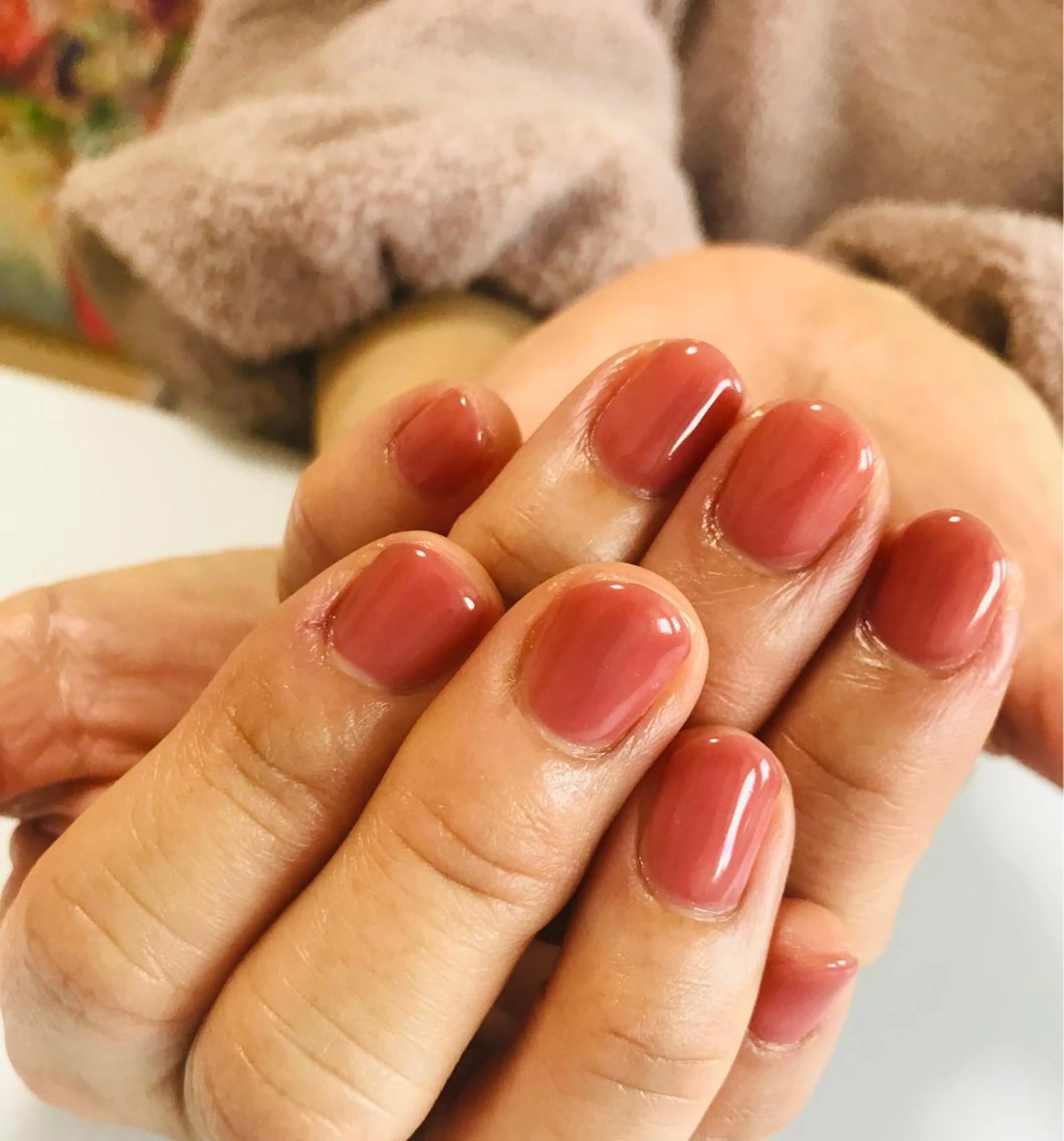 ネイル ジェルネイル 赤色 private salon G所属・goto yoshikoのその他イメージ