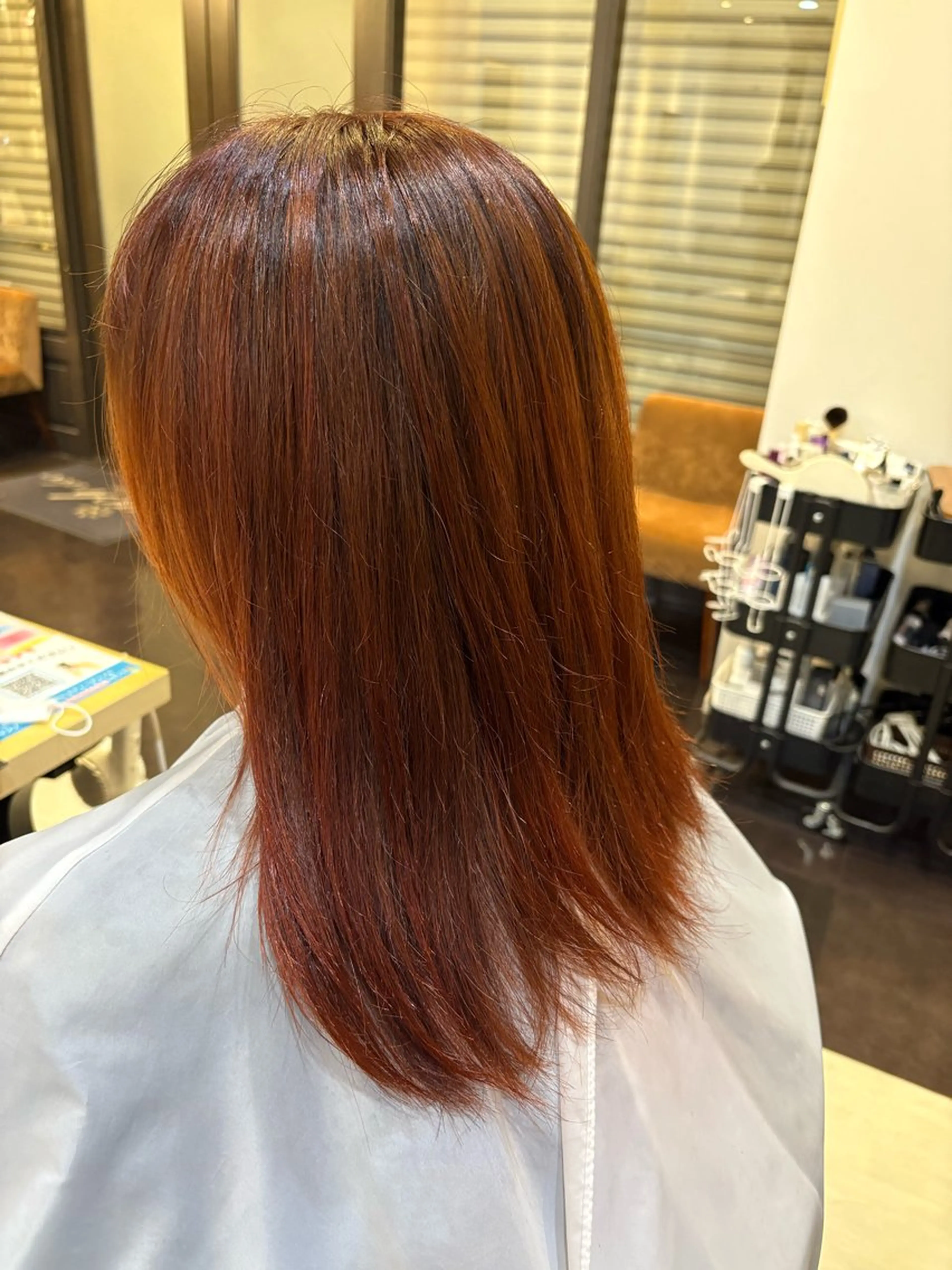 ミディアム カラー ヘアカラー each dee所属・大田黒 零生のヘアスタイル