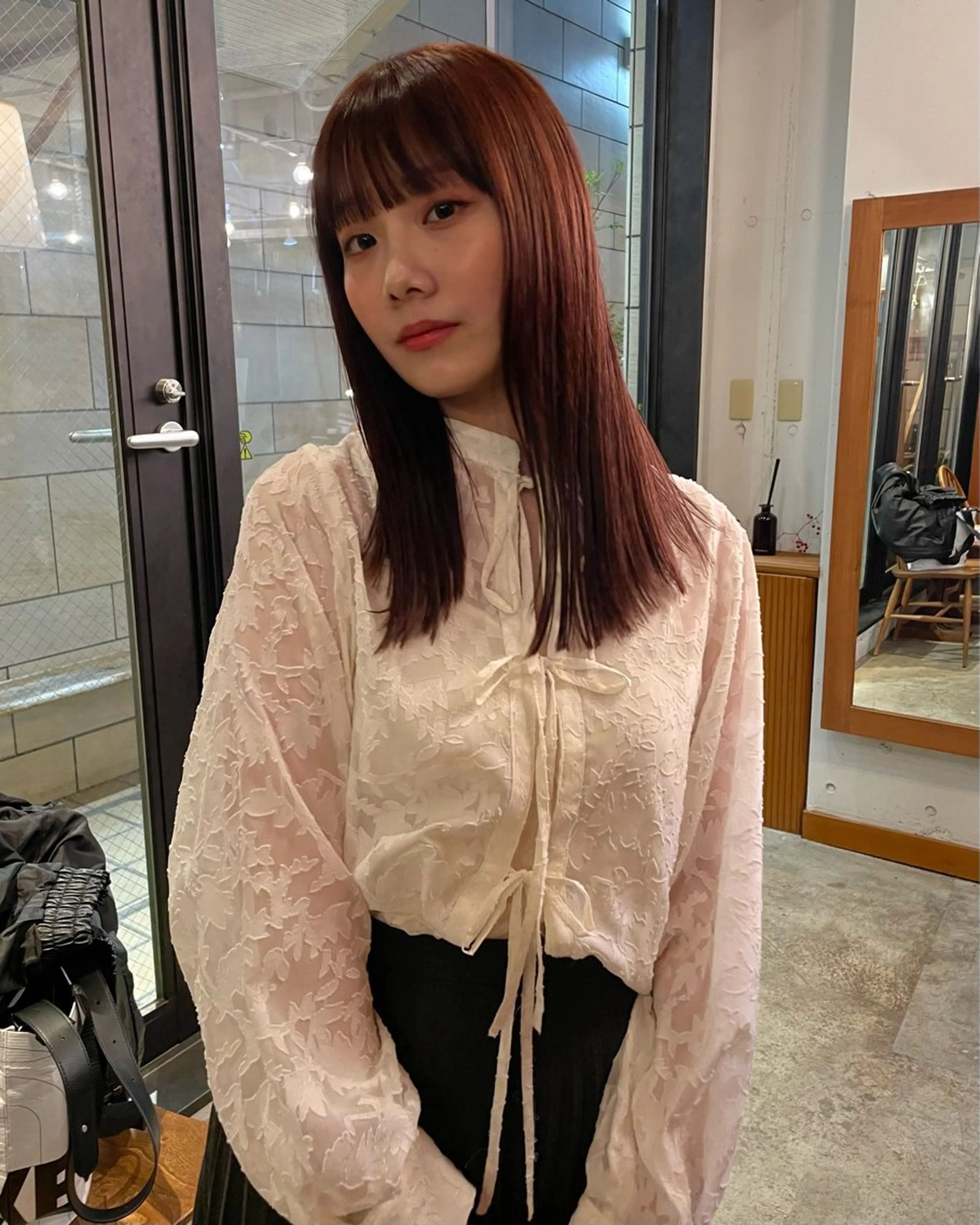 ミディアム カラー 原宿/ケパーマ 🧺ユウマのヘアスタイル