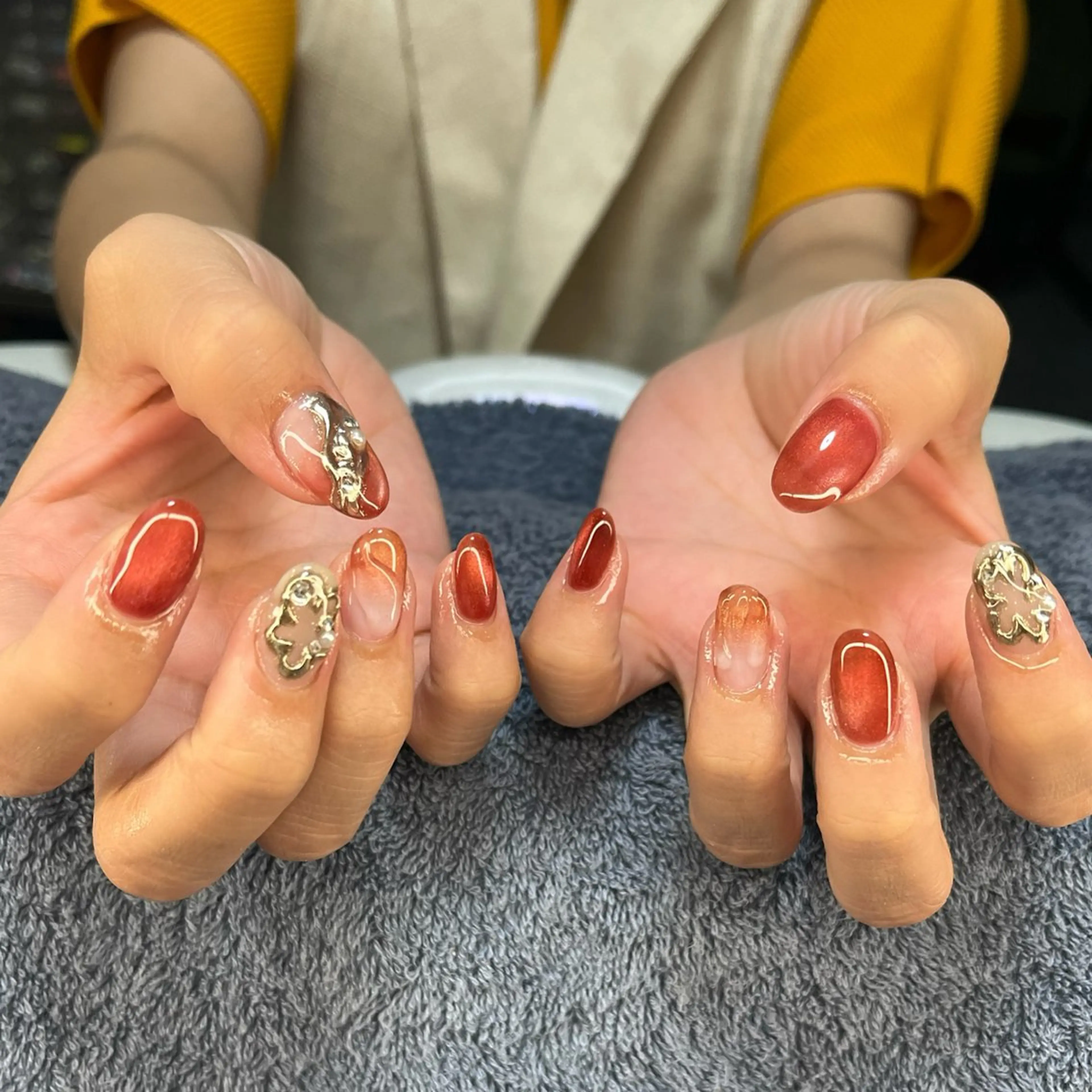 ネイル ハンドネイル フットネイル MHR nailのネイルデザイン