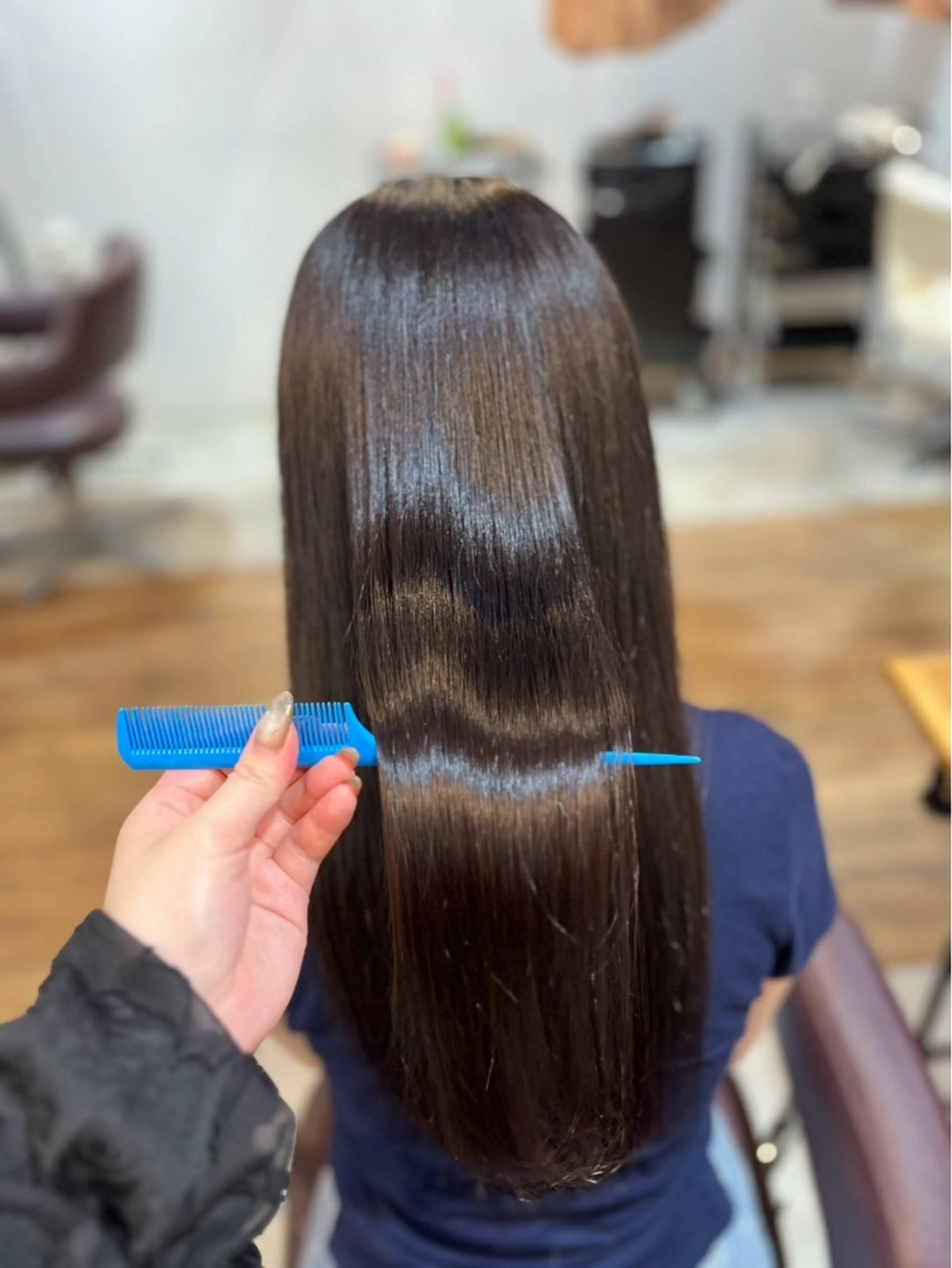 ロング カラー 髪質改善 トリートメント ヘアカラー トリートメント 🌸髪質改善 /SAKURA🌸のヘアスタイル