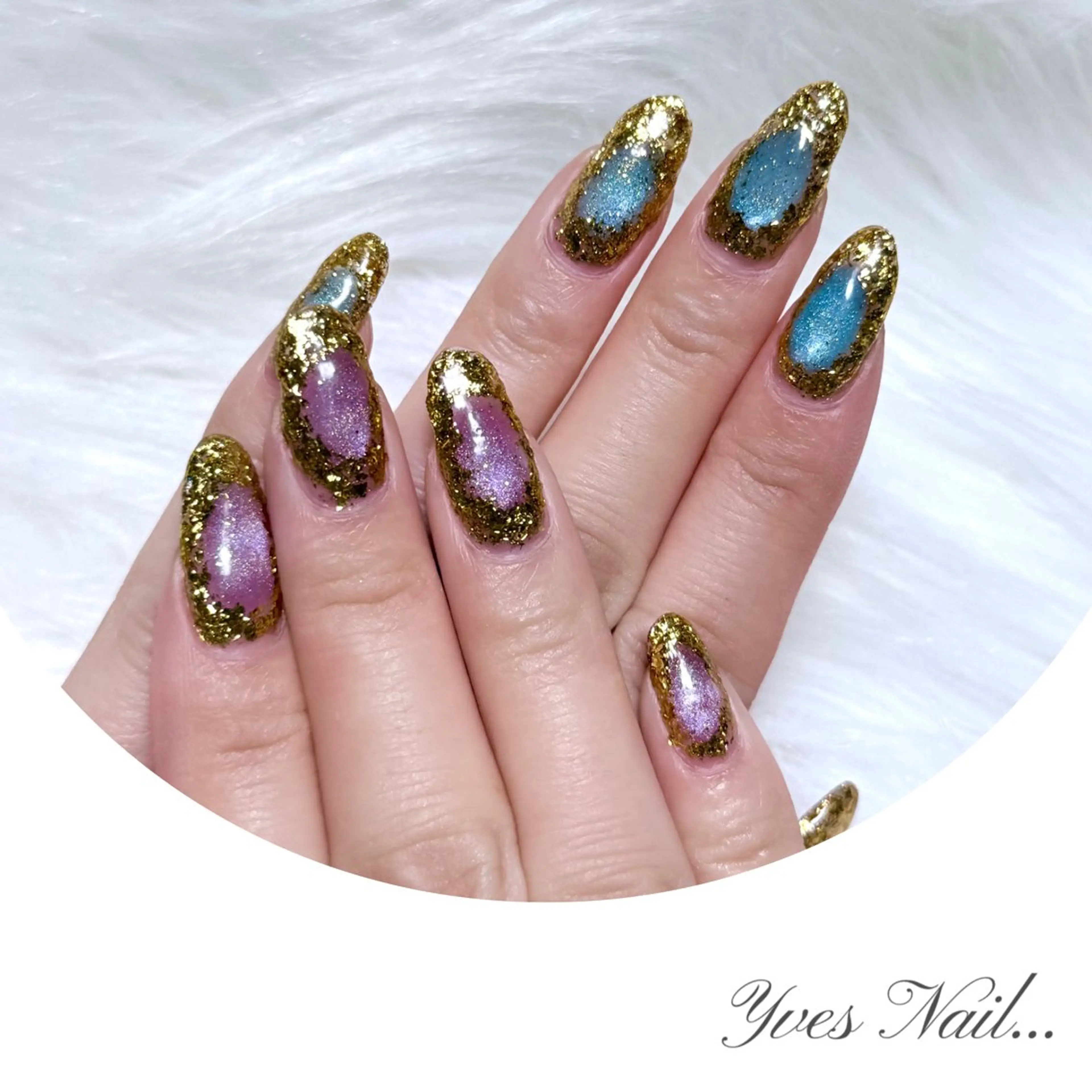 ネイル マグネットネイル ハンドネイル kanno yのネイルデザイン