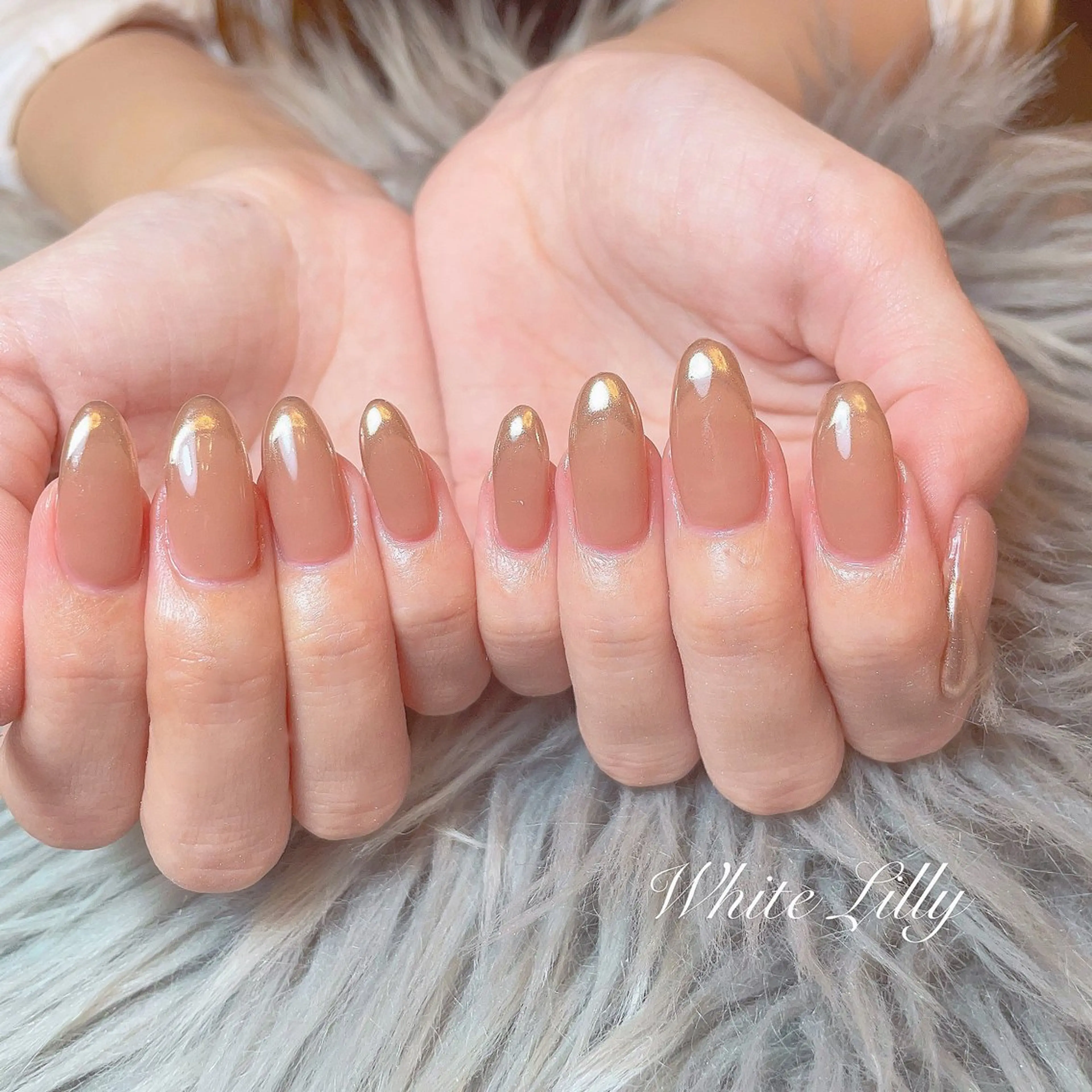 ネイル ハンドネイル White lily所属・牧田 雅世のネイルデザイン