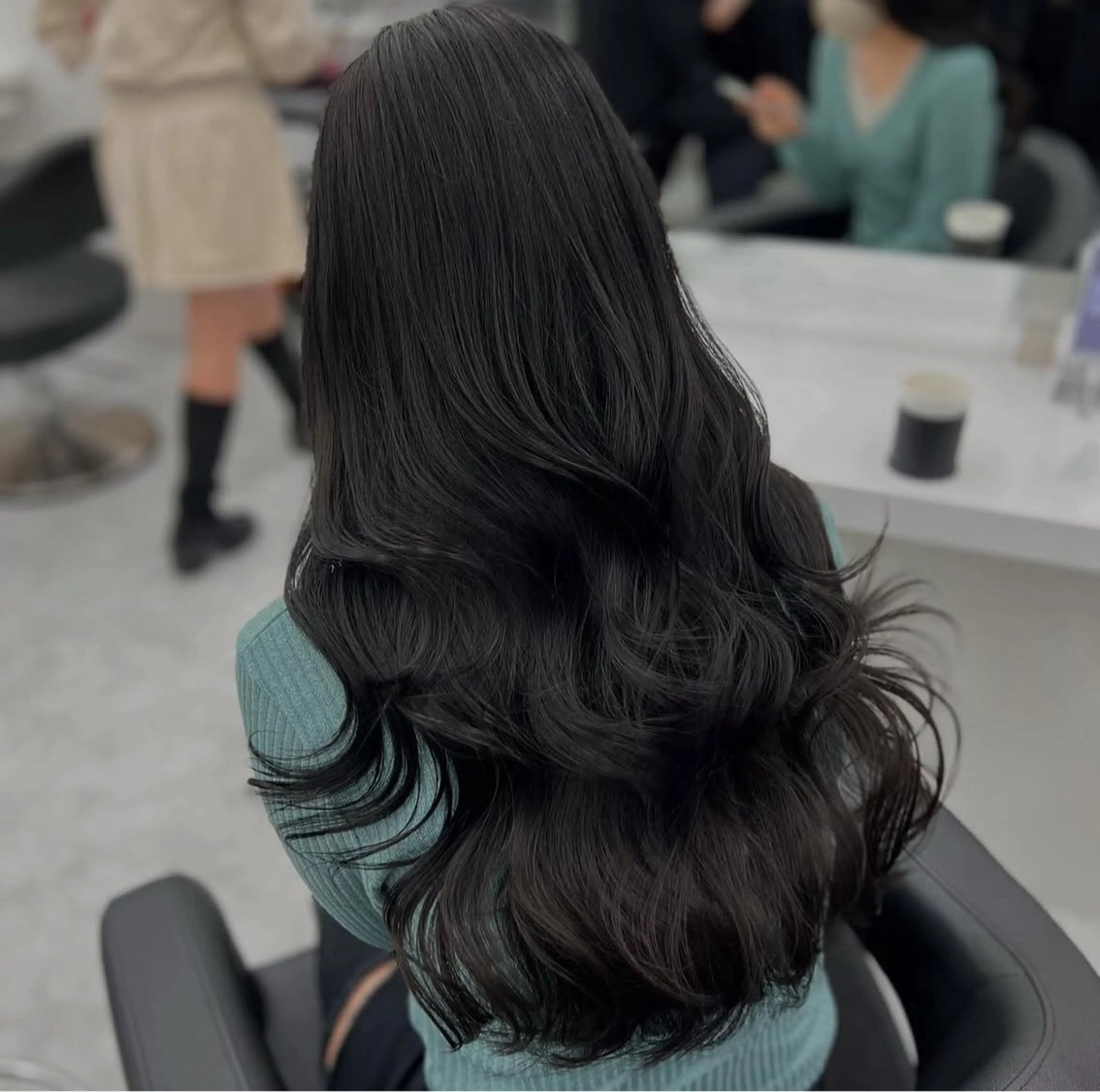 ロング カラー ヘアアレンジ カット ヘアカラー トリートメント ヘッドスパ ヘアセット 🫧暗髪/ハイトーン 🫧RYUTA🫧のヘアスタイル