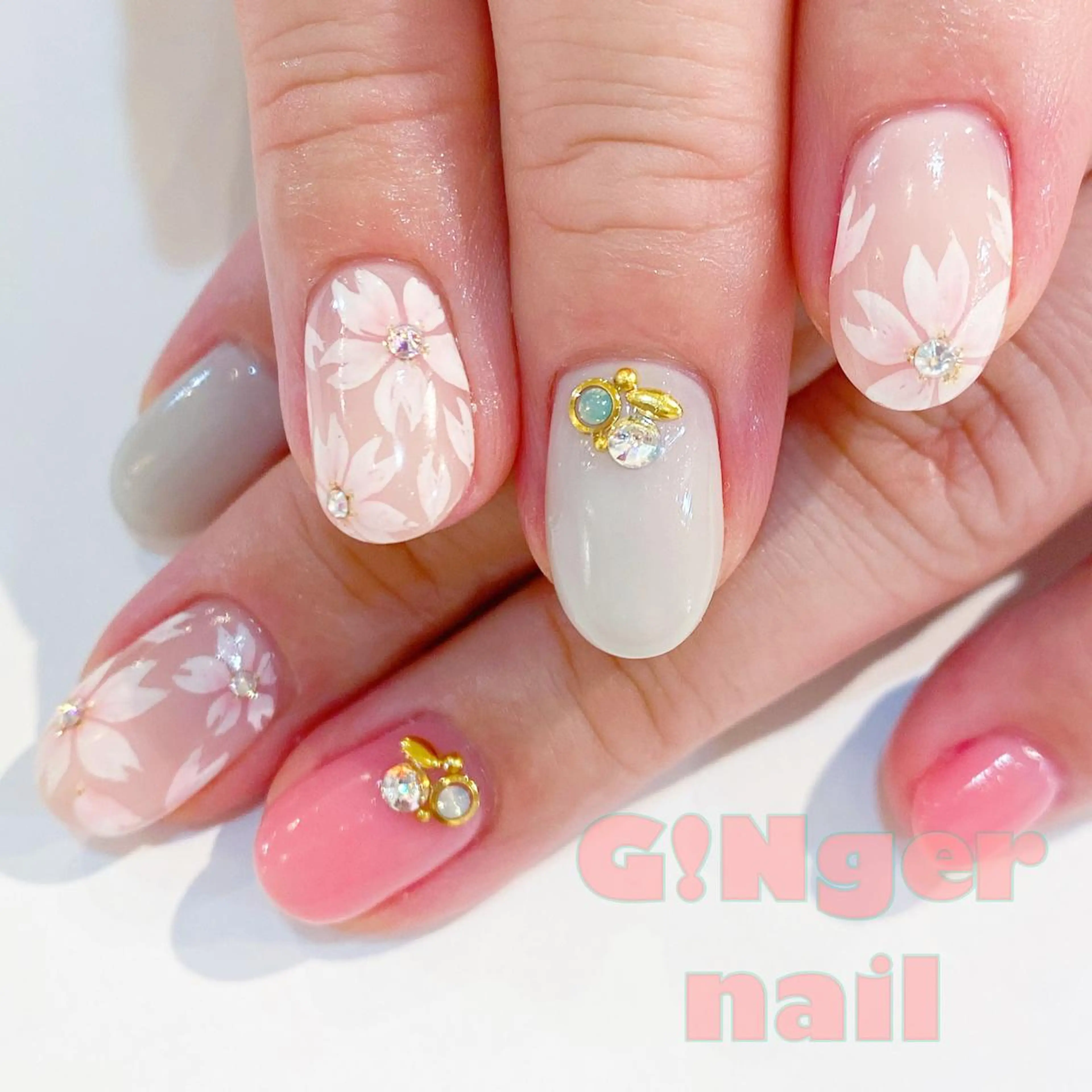 ネイル ハンドネイル ハンドケア GINGER NAIL所属・代々木 GINGERNAILのネイルデザイン