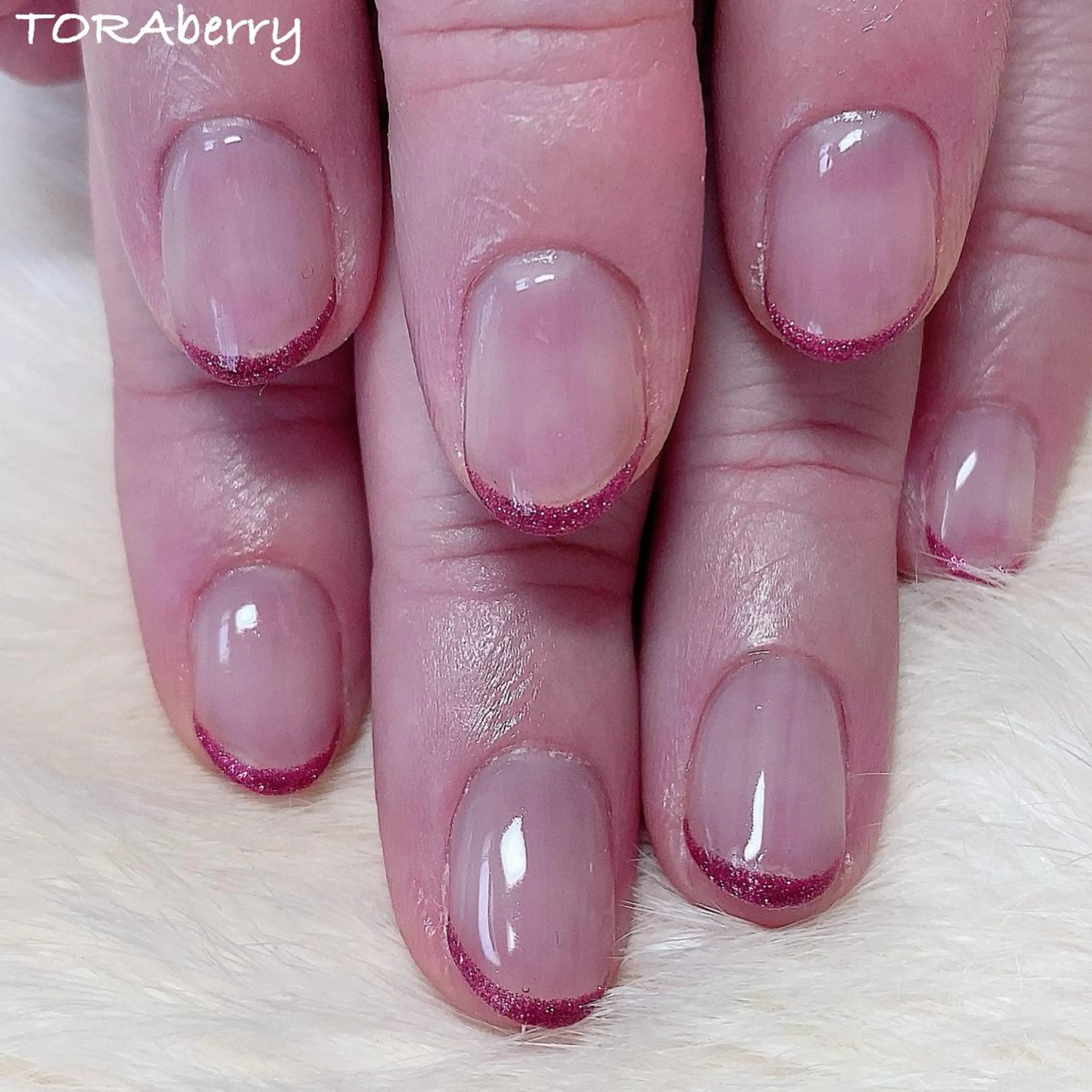 ネイル ラメ(グリッター) ハンドネイル ネイリスト なつみのネイルデザイン