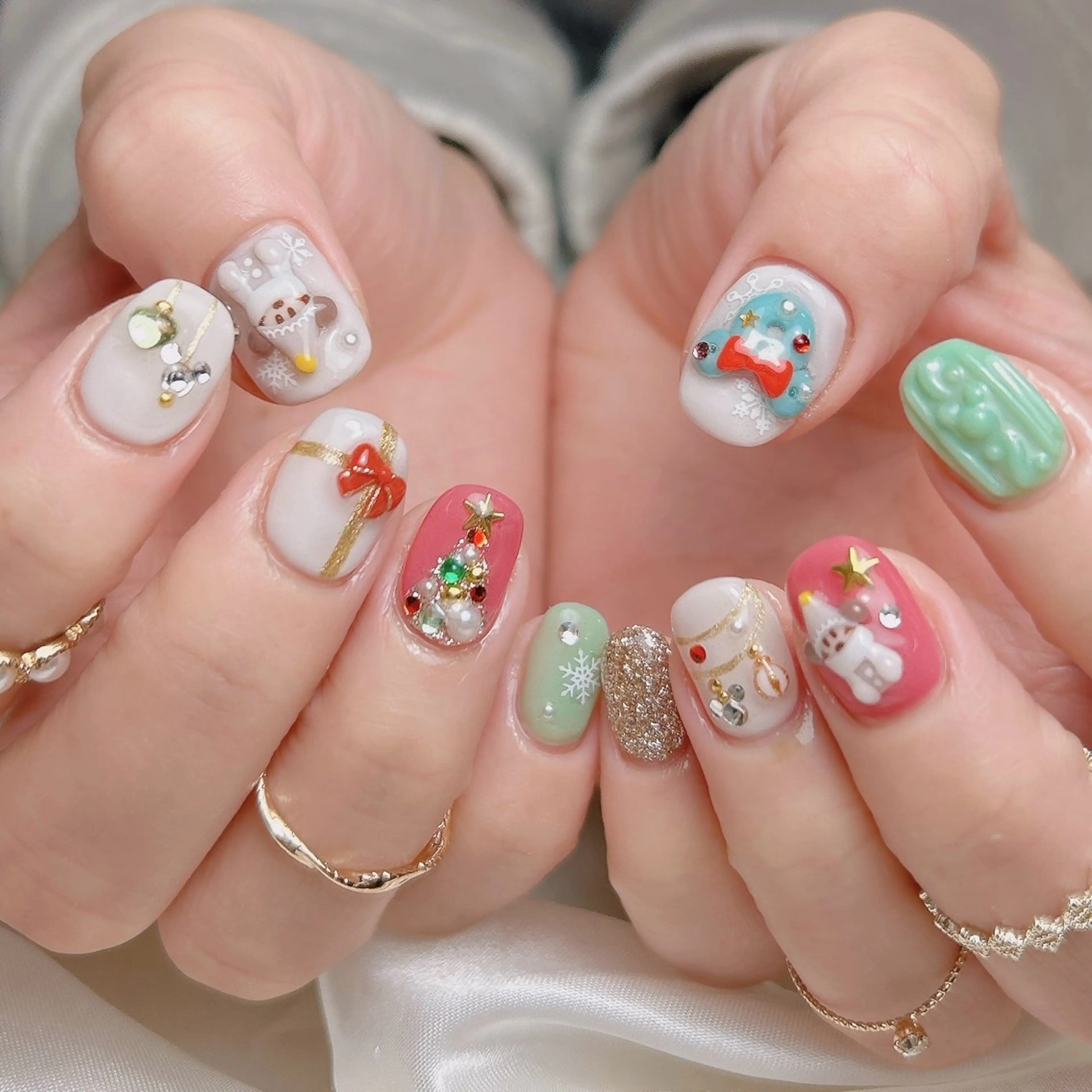 ネイル 持ち込み ハンドネイル junna 金山.東別院.上前津のネイルデザイン