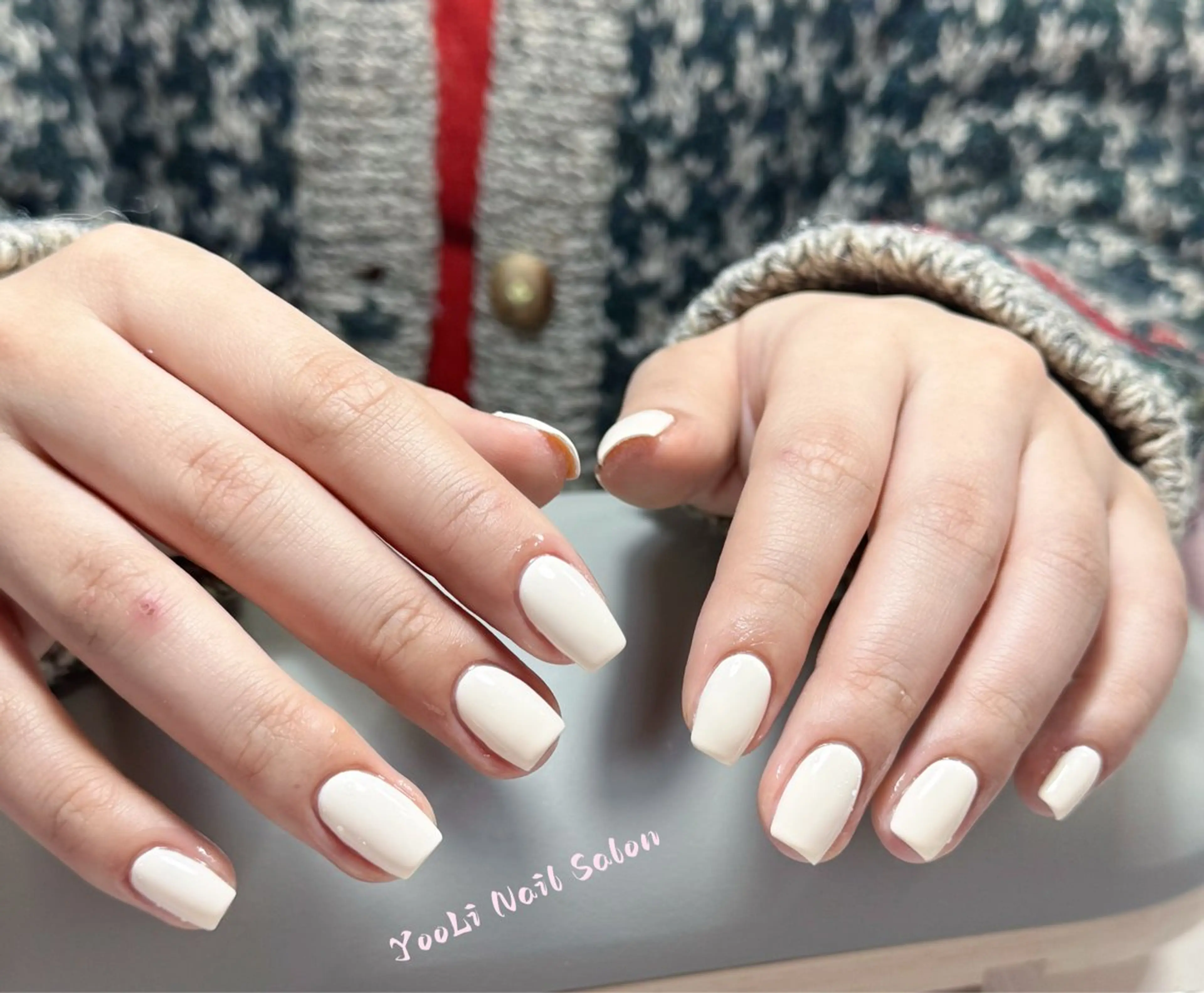 ネイル フレンチネイル グラデーション キラキラネイル 韓国ネイル マグネットネイル ハンドネイル 🎀🎀YooLi Nail Salonのネイルデザイン