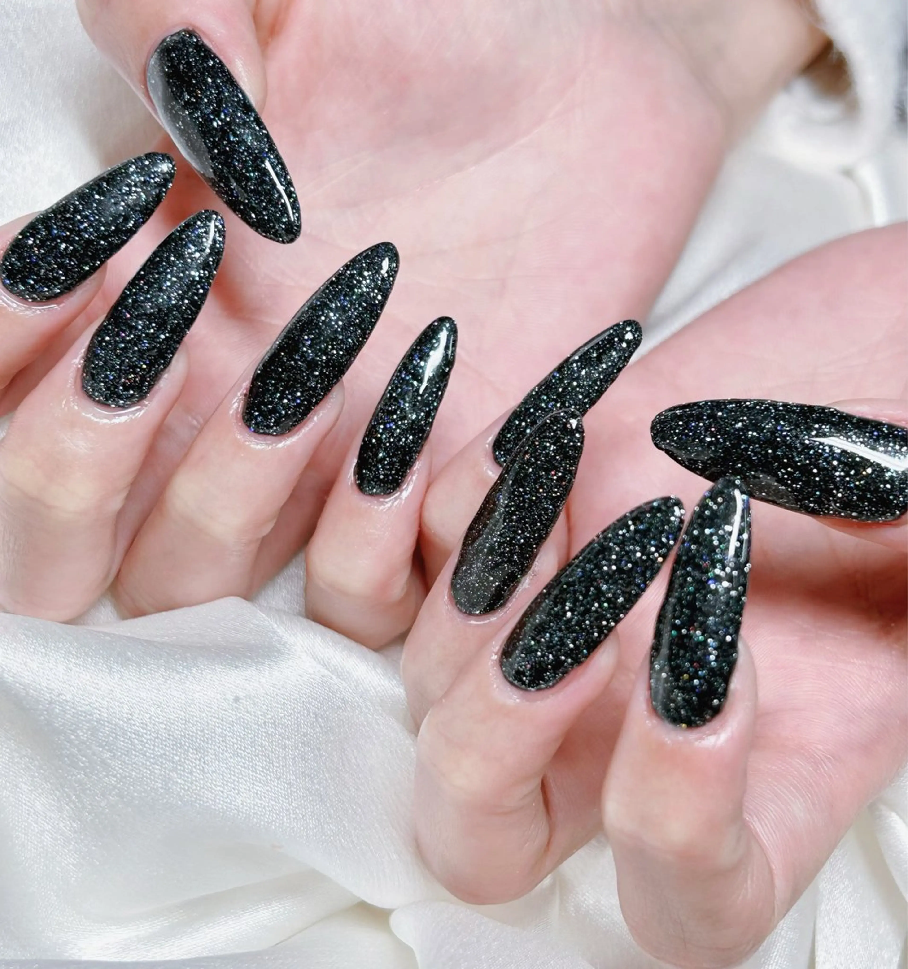 チップ長さ出し💅🌸（オフなし）ワンーカラーor ラメグラデション🎀の写真