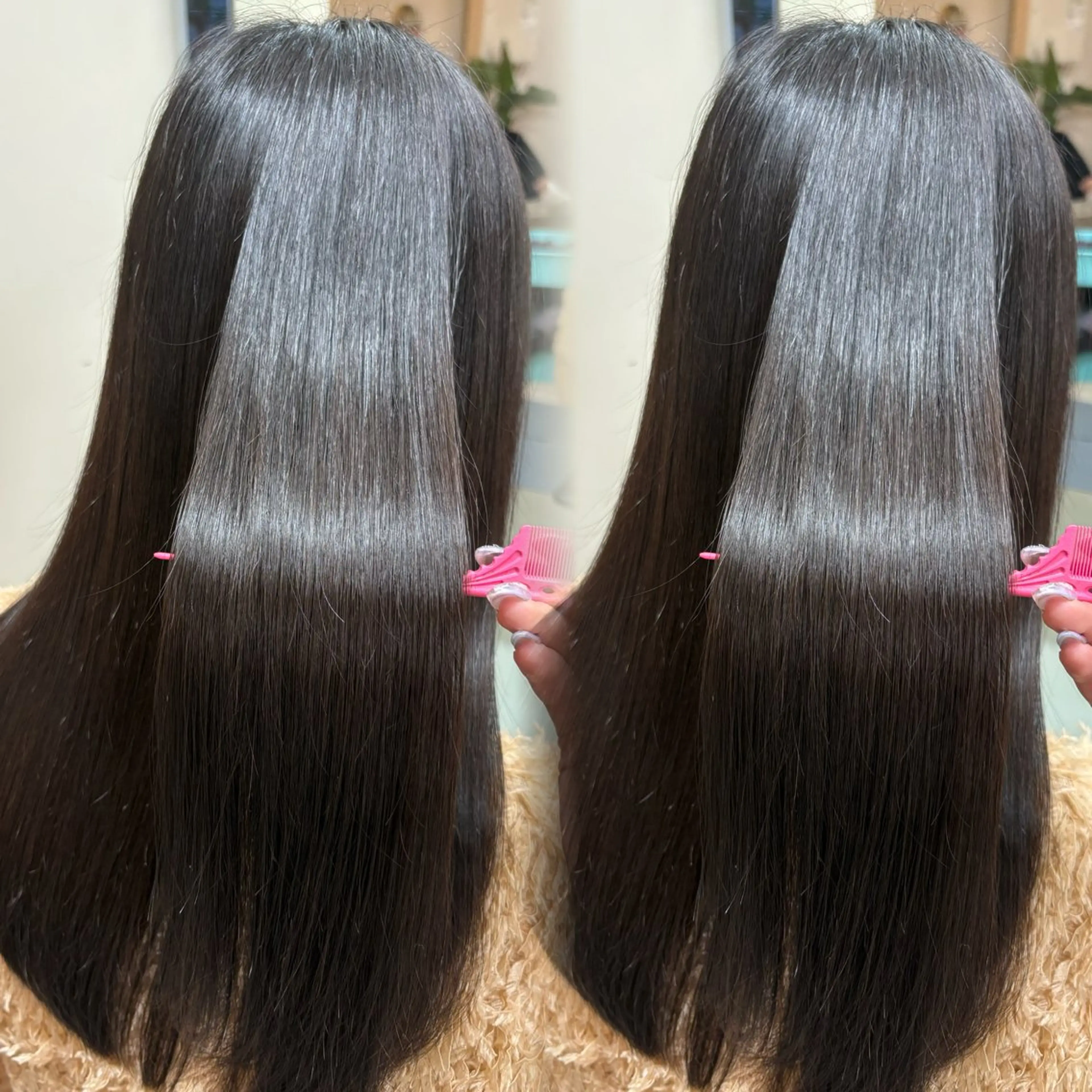 ロング ヘアカラー chihiro🎀 pinkcolorのヘアスタイル