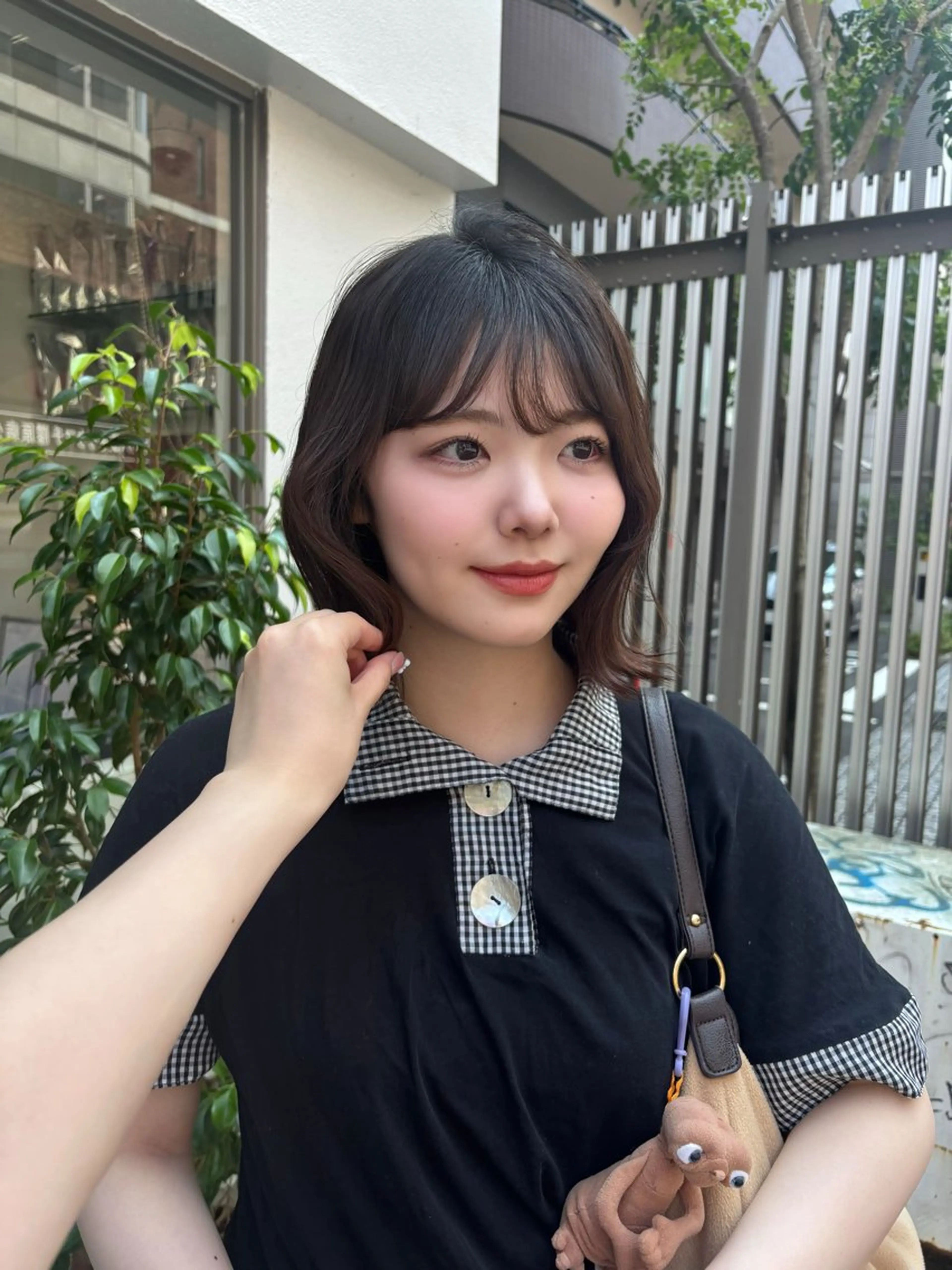 ショート 🩶レイヤー/盛れる 顔まわり🩶フウカのヘアスタイル