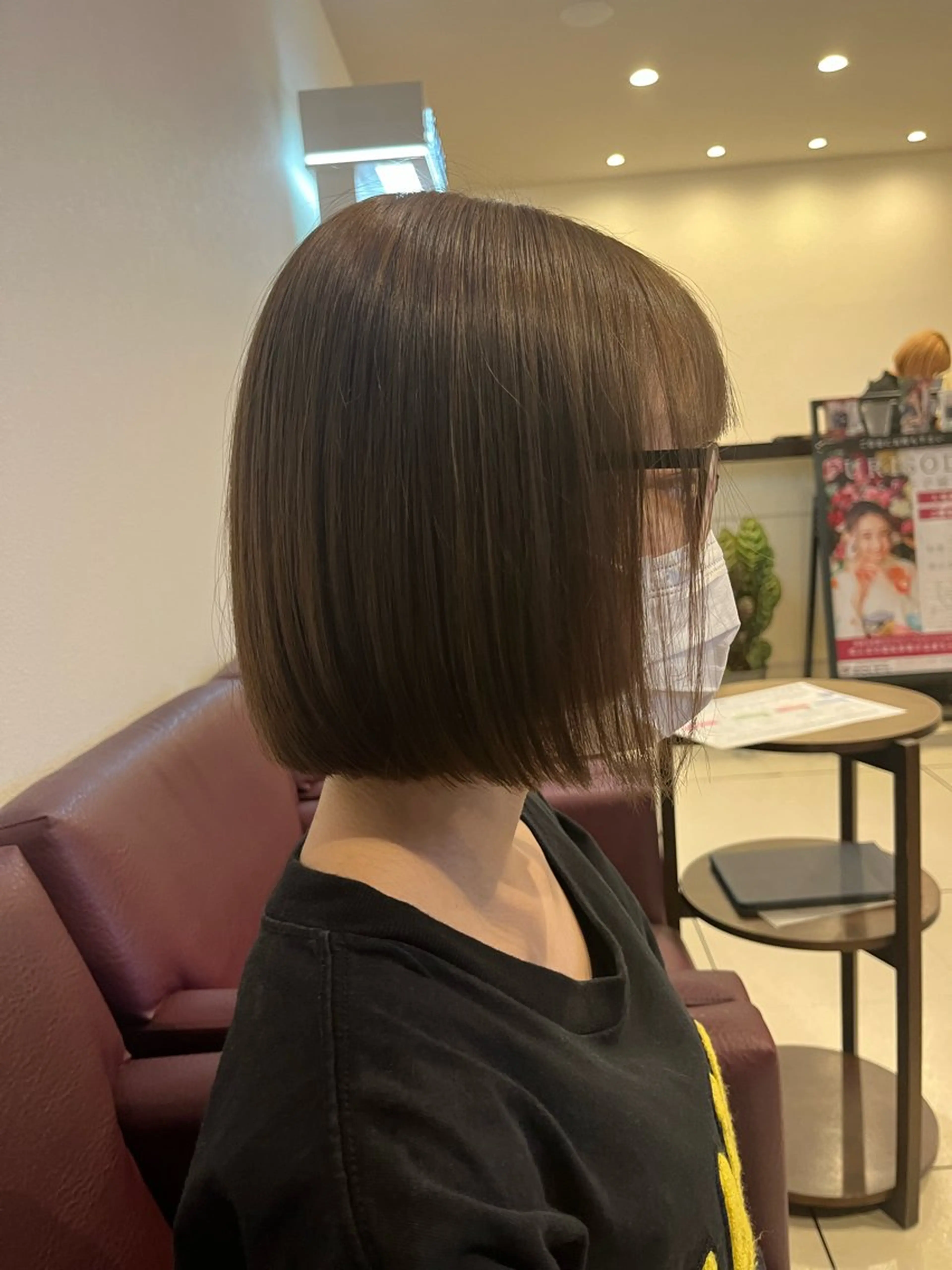 ショート カラー パーマ ヘアアレンジ ちひろ /似合わせカラーのヘアスタイル