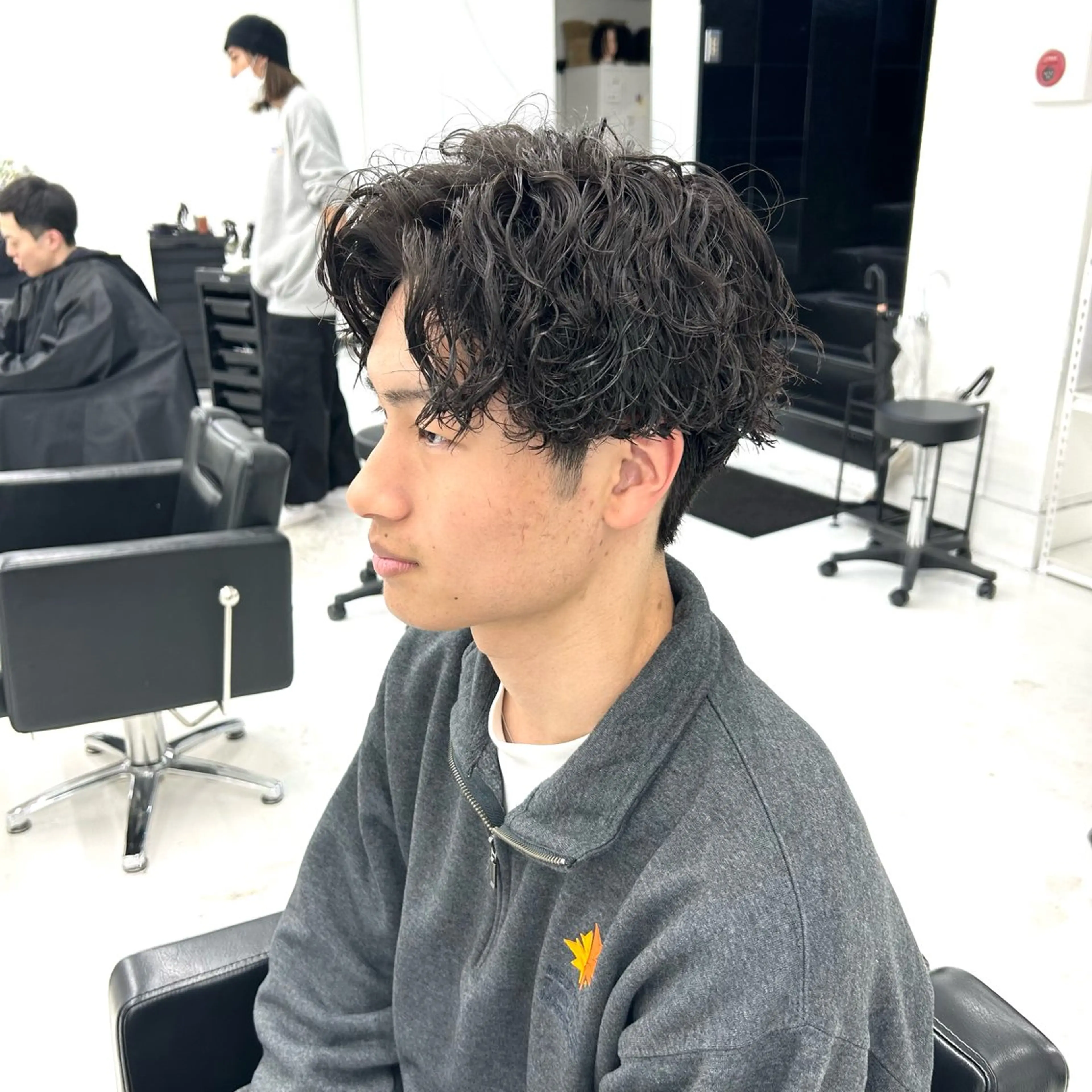 ショート パーマ メンズ メンズパーマ ツイストスパイラルパーマ スパイラルパーマ カット パーマ 【メンズパーマ特化】 🍏網中勇喜のヘアスタイル