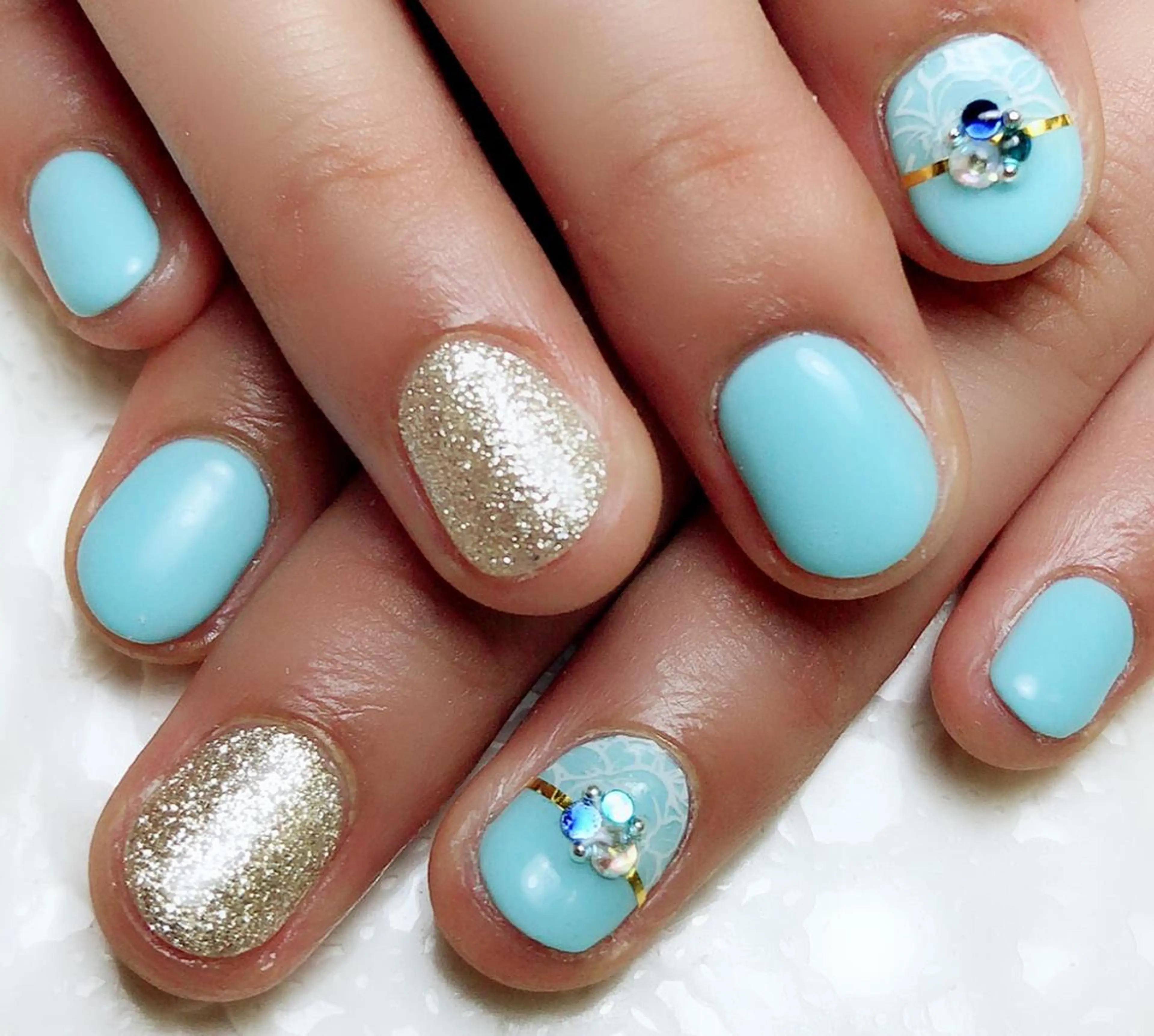 ネイル ラウバイマノマノ なかざとのネイルデザイン