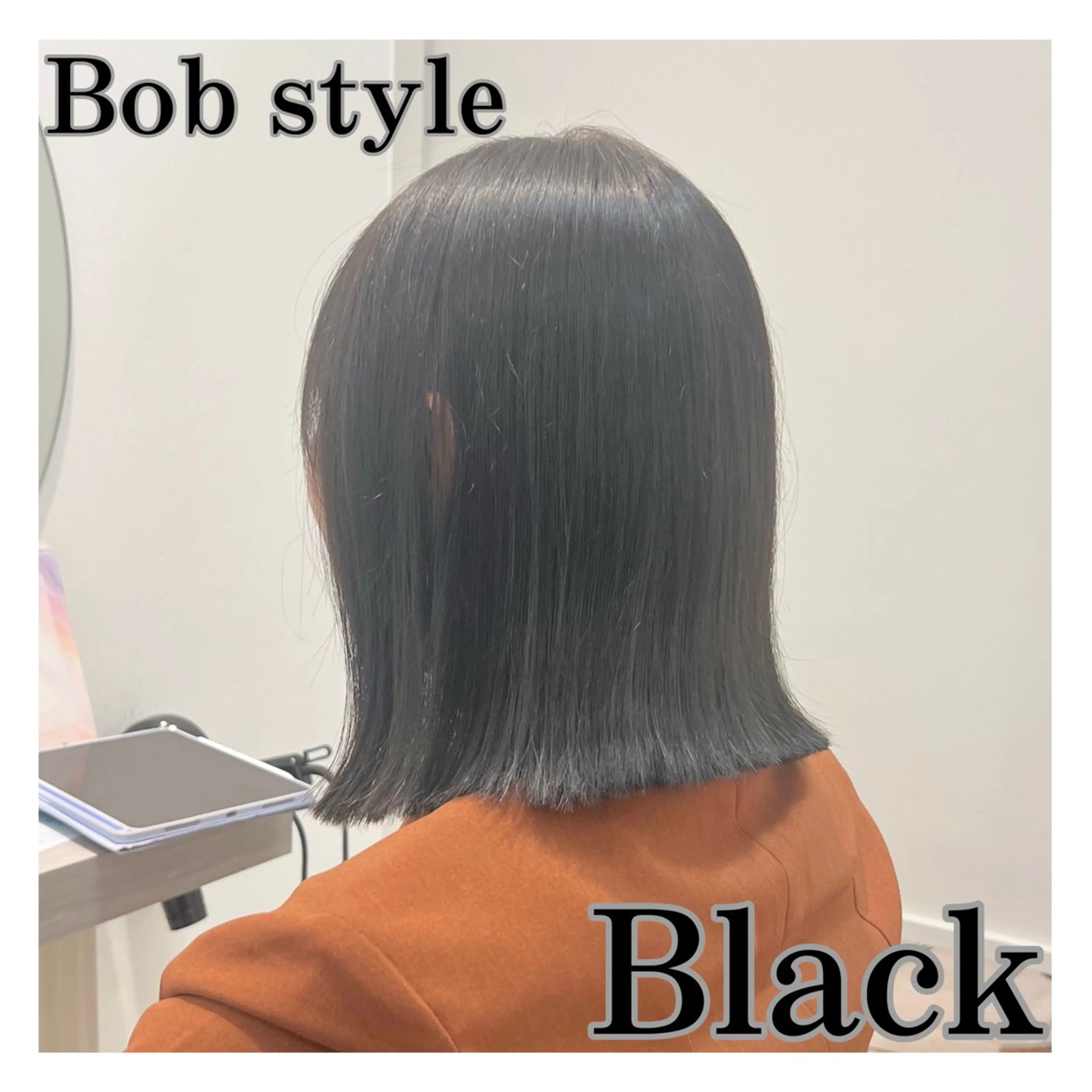 ミディアム ボブ 🌱ボブ／艶髪／ 縮毛矯正🌱茉奈のヘアスタイル