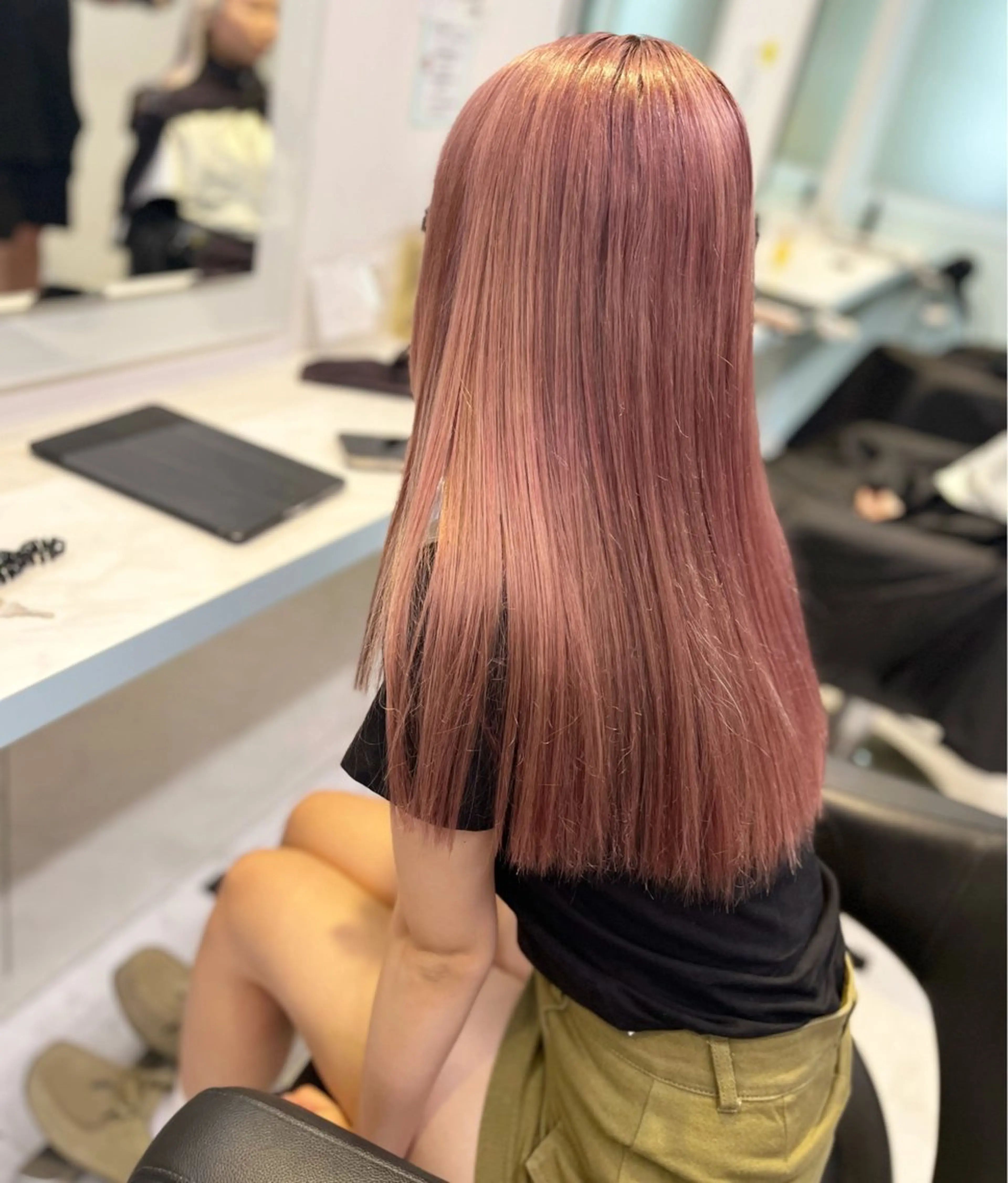 ロング カラー ヘアアレンジ 愛されカラー🩷 はるなのヘアスタイル