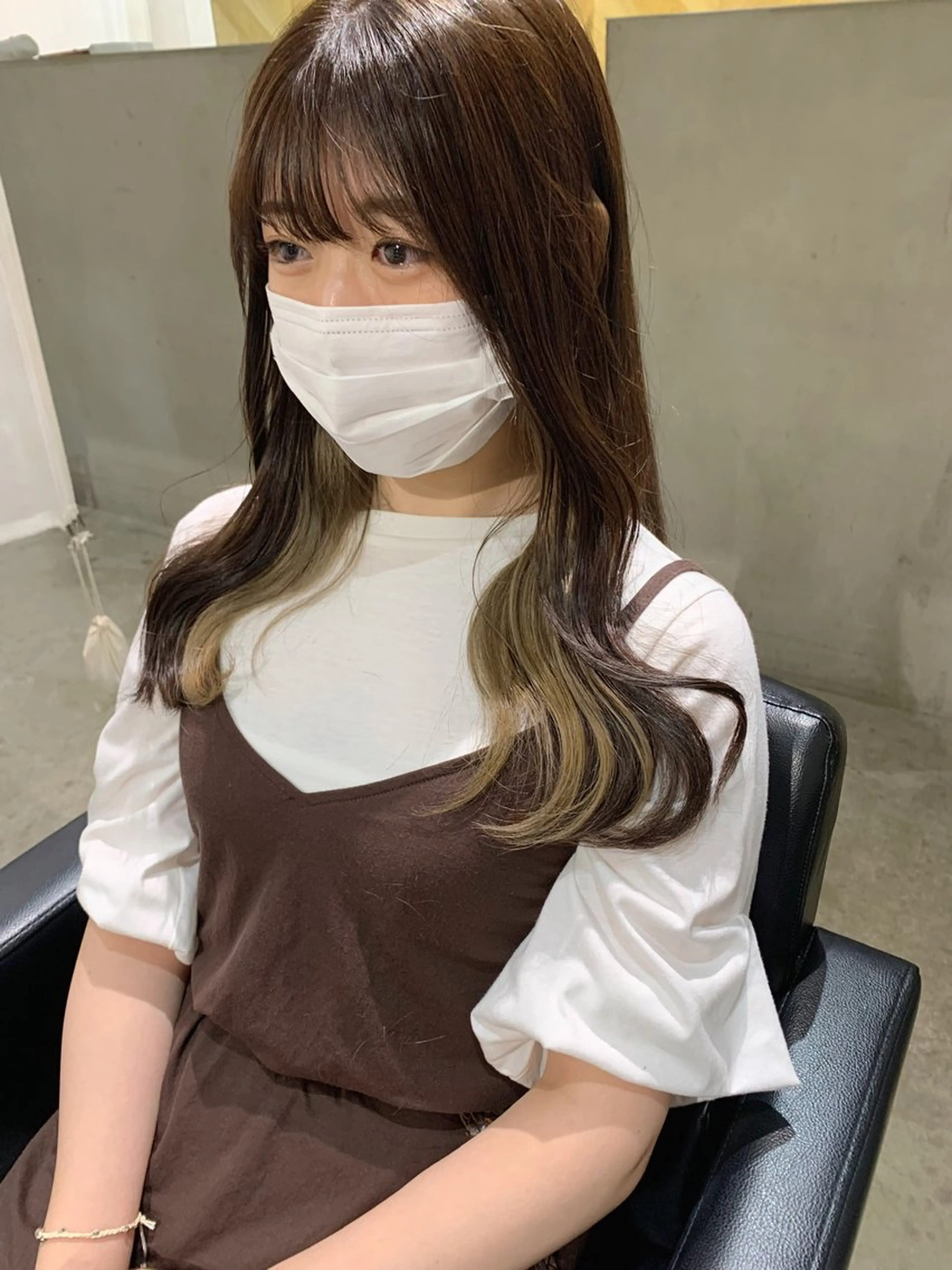 ロング LOREN＋透明感 オリーブhirokoのヘアスタイル