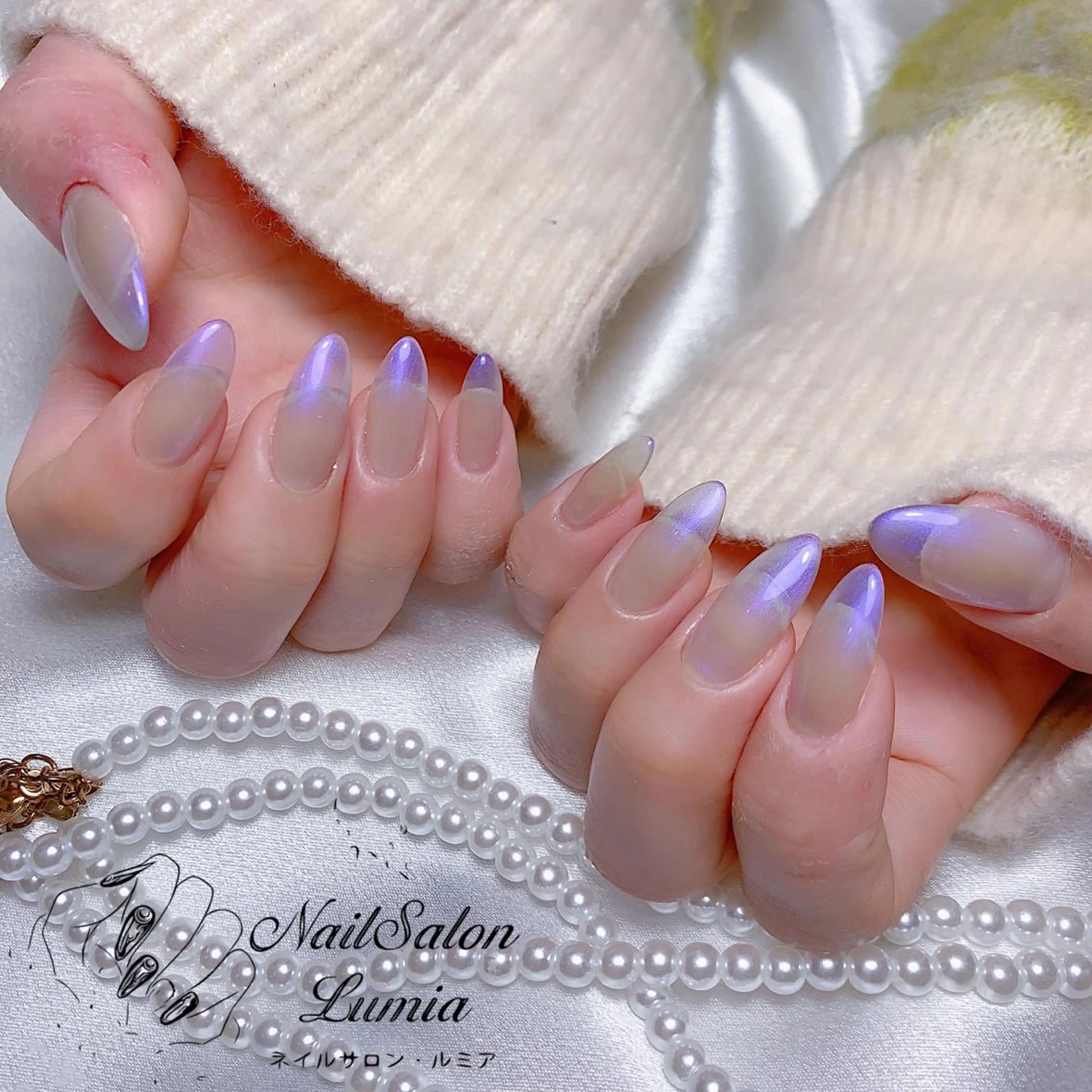 ネイル ハンドネイル ネイルサロン ルミア Lumia 店長のネイルデザイン