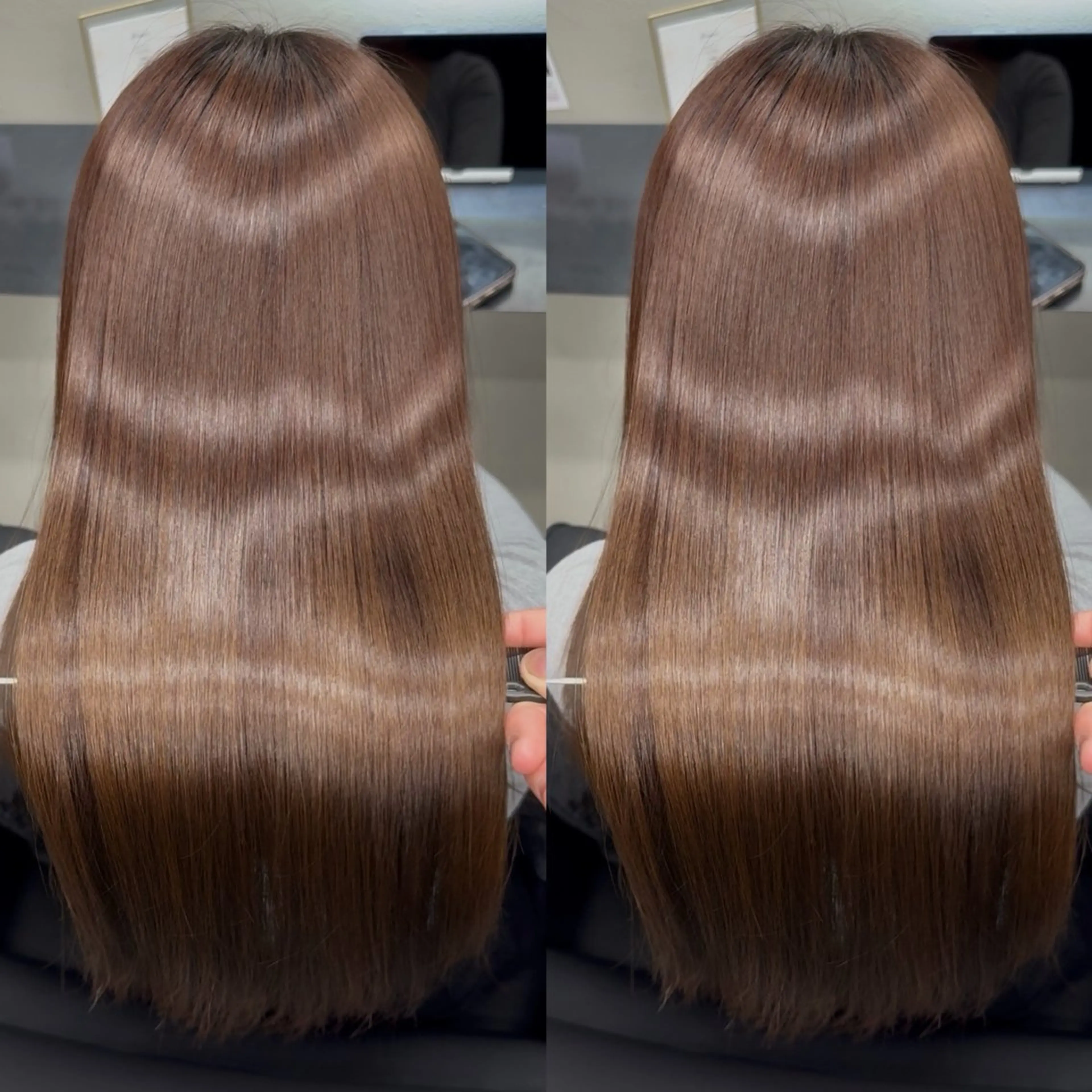 ロング カラー カット ヘアカラー 縮毛矯正 トリートメント 新宿/髪質改善支持率 No.1💍yasuのヘアスタイル