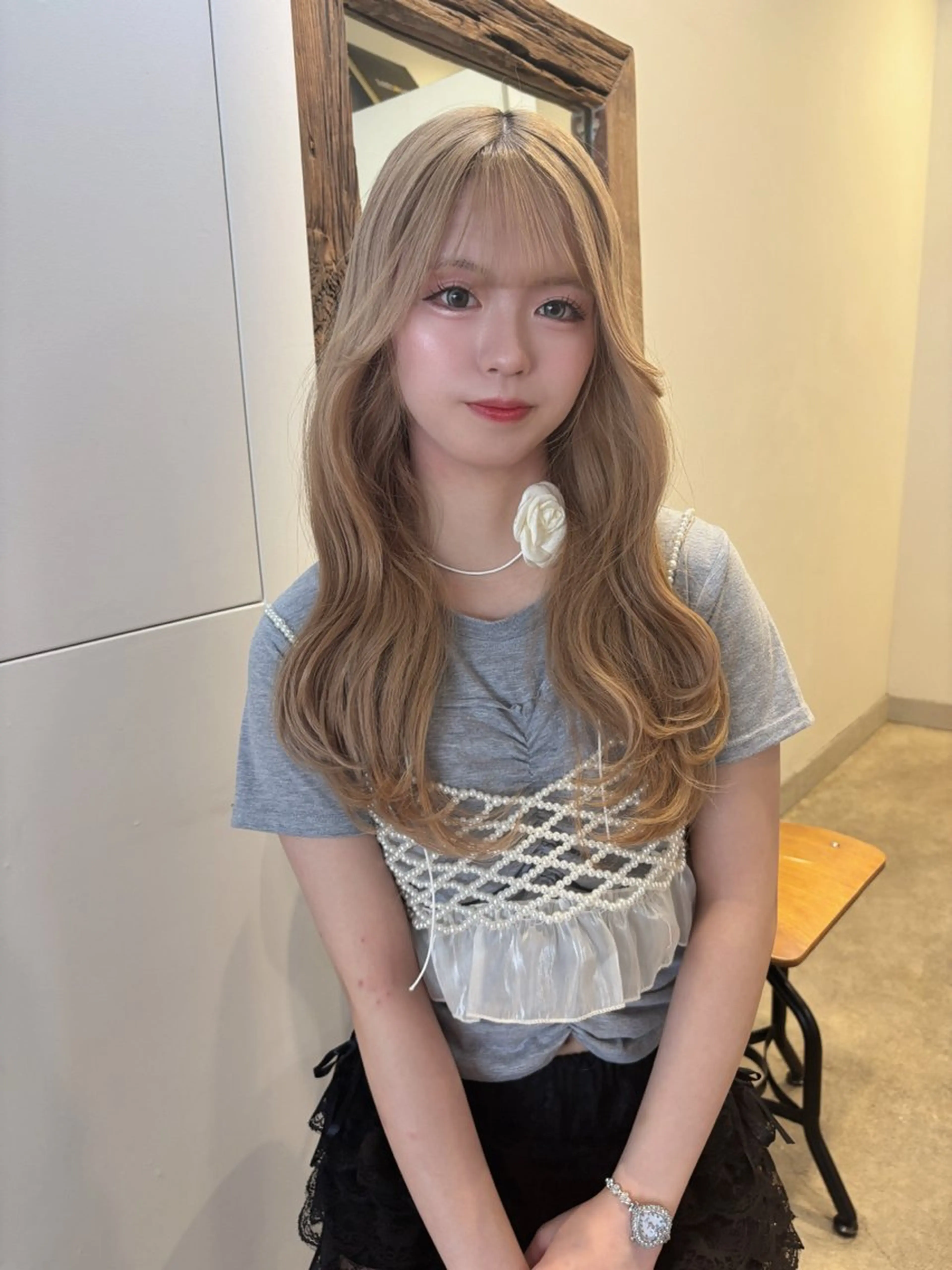 ロング カラー sion nozomi🎀のヘアスタイル