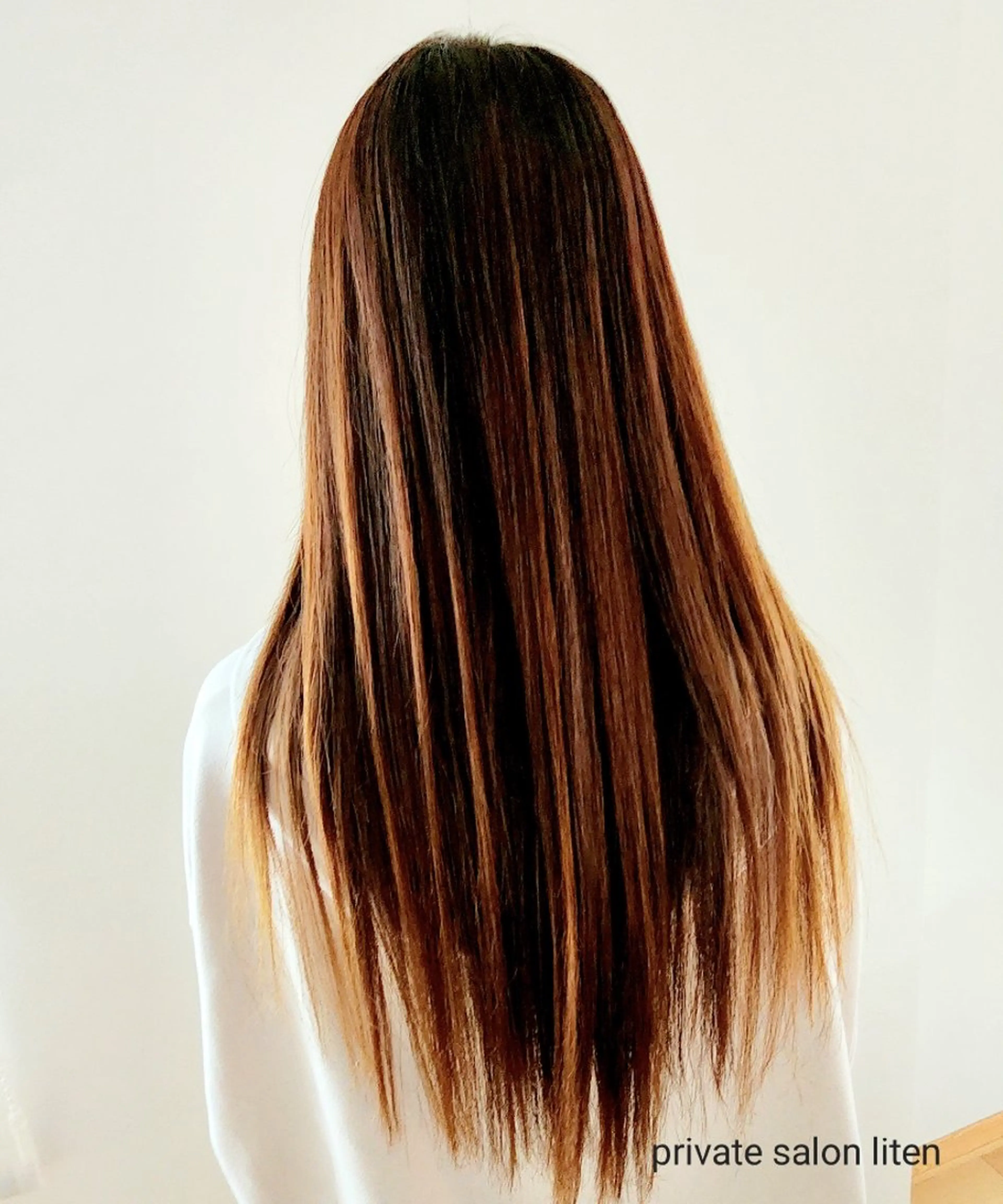 ロング 縮毛矯正   litenのマツエク・マツパデザイン