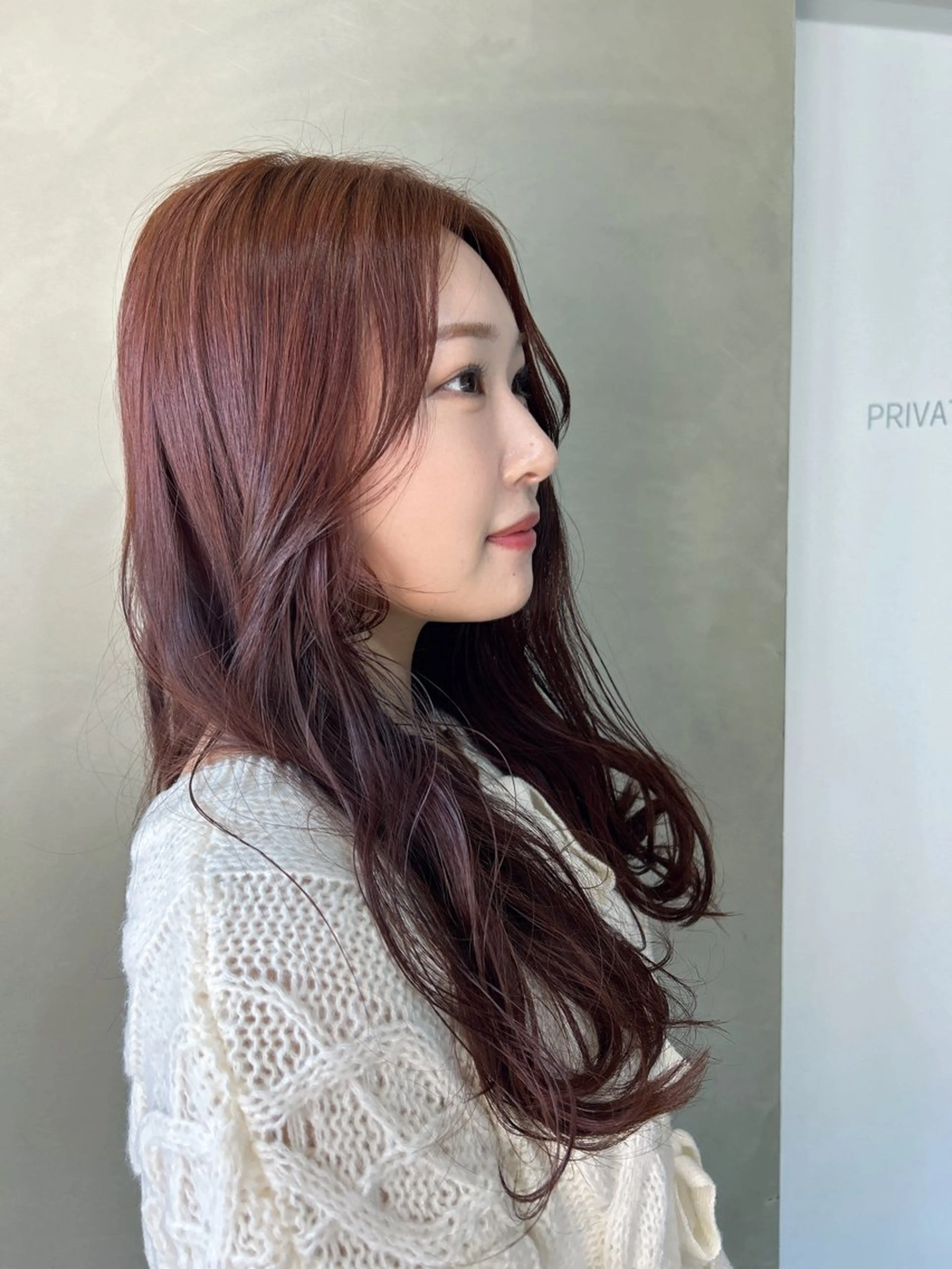ロング カラー カット ヘアカラー shiho/レイヤー /透明感カラーのヘアスタイル