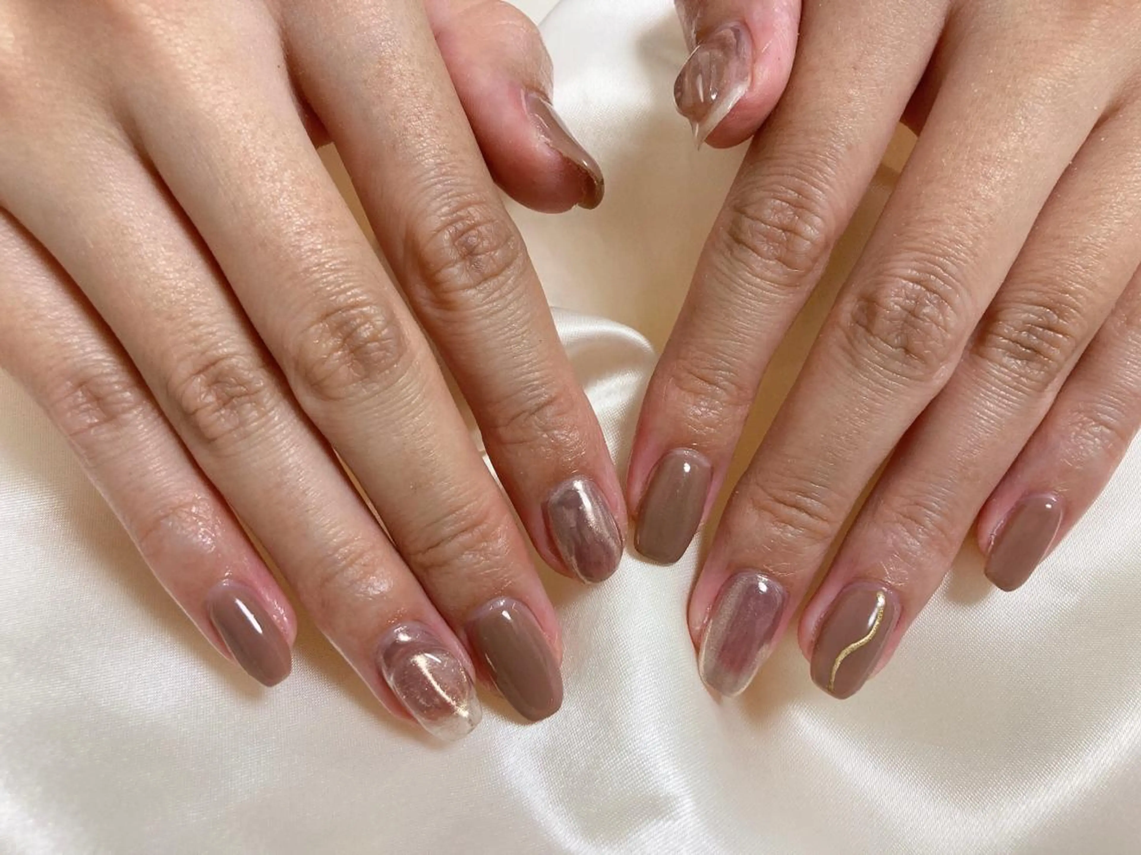 ネイル ハンドネイル Mogu nail 二子玉川のネイルデザイン