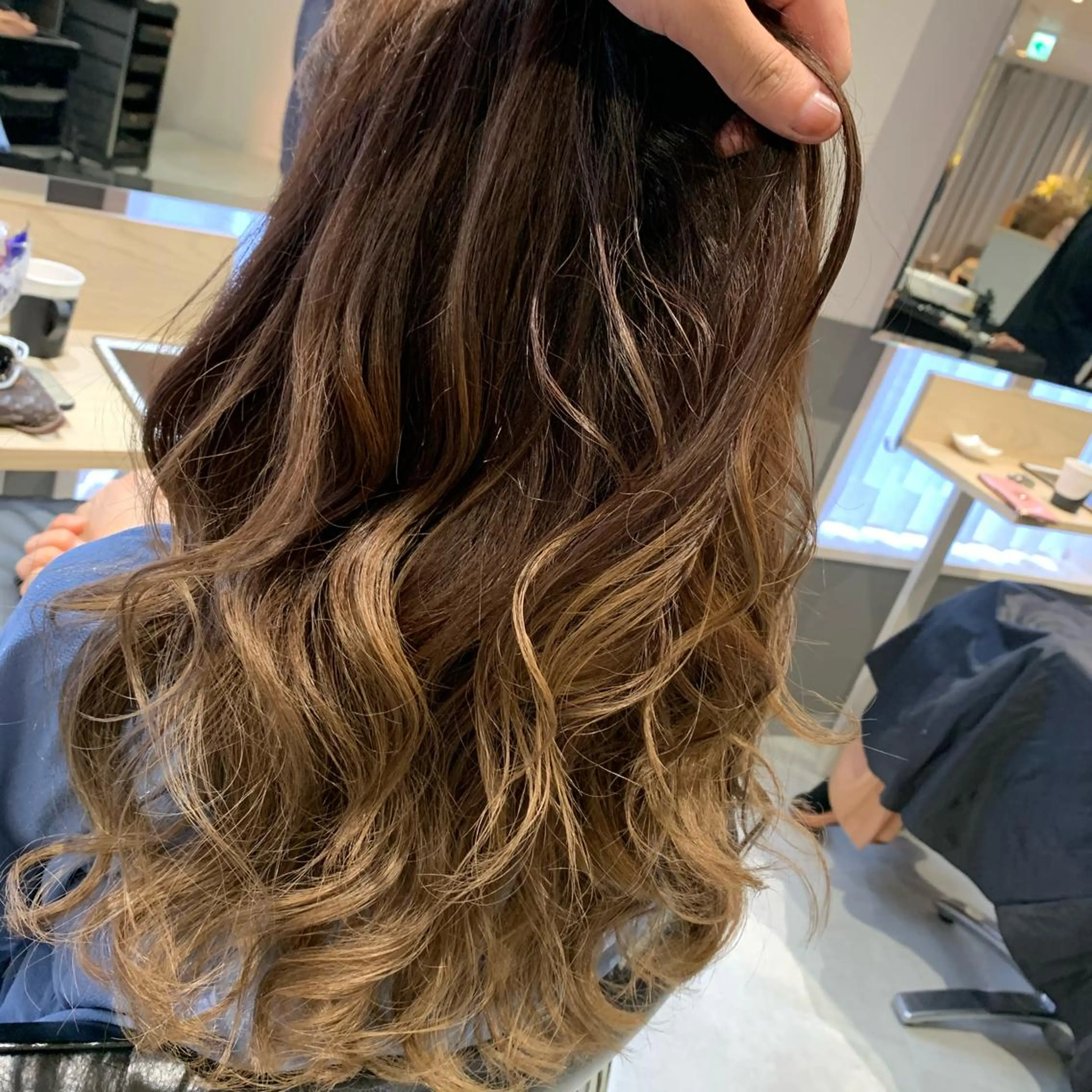 ロング カラー 髪質改善トリートメント/美髪縮毛矯正専門店【&Lillme】所属・髪質改善専門店 SHINYAのヘアスタイル