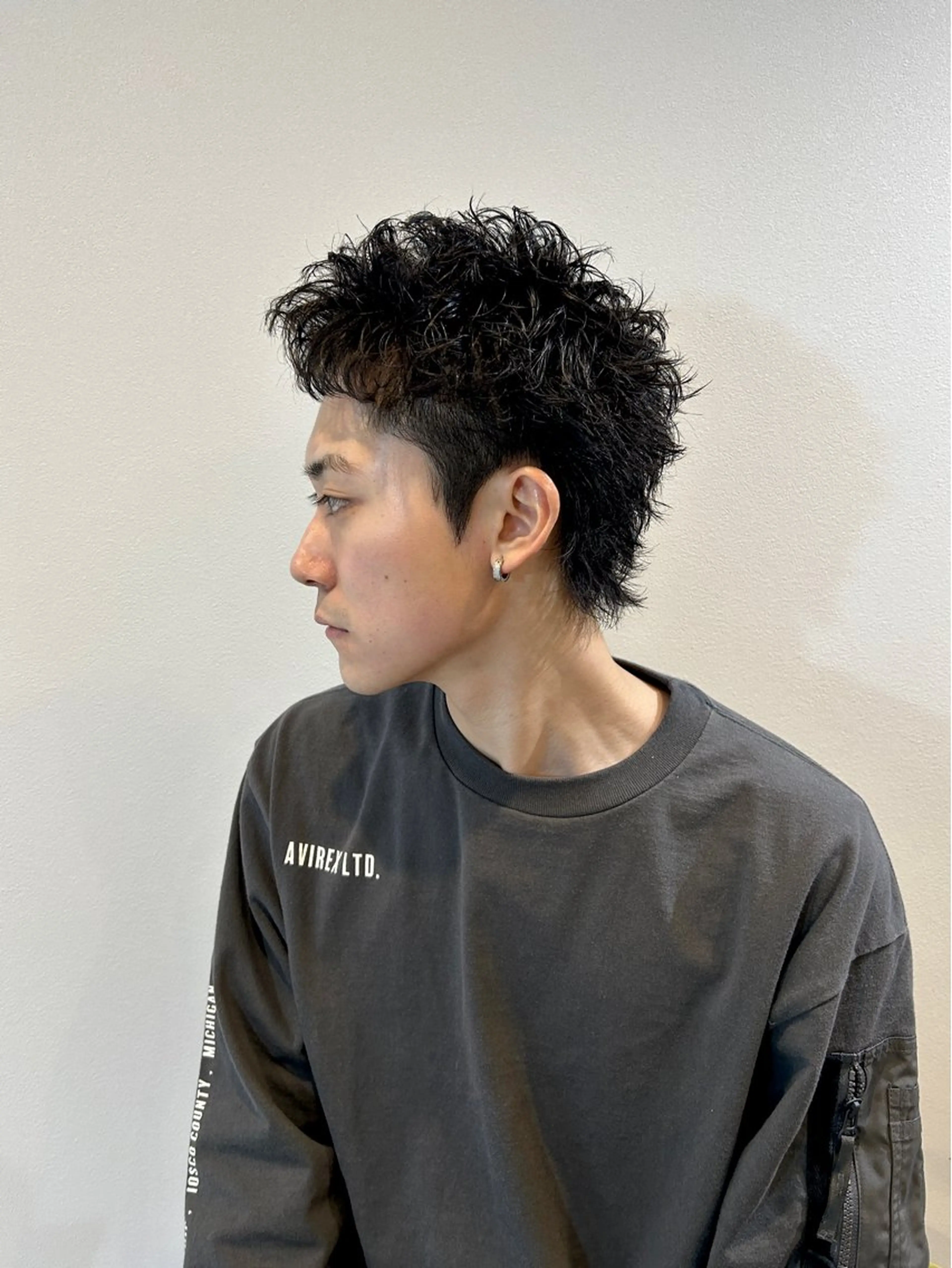 ショート ショートヘア カット パーマ メンズ特化🔥再現度 高カット/パーマ/元のヘアスタイル