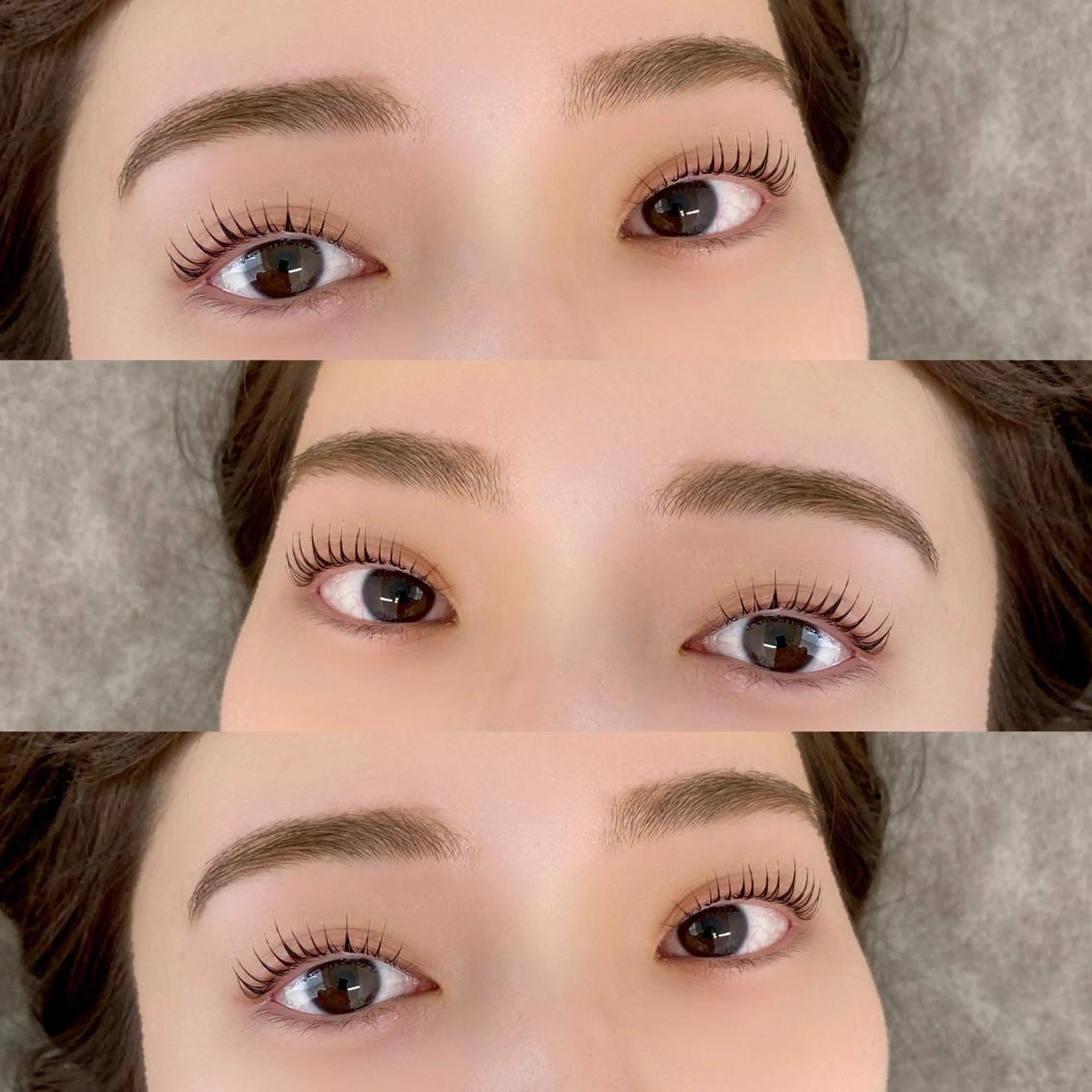 【ご新規様限定】美眉スタイリング&まつ毛パーマ（パリジェンヌに変更＋¥500）⭐️の写真