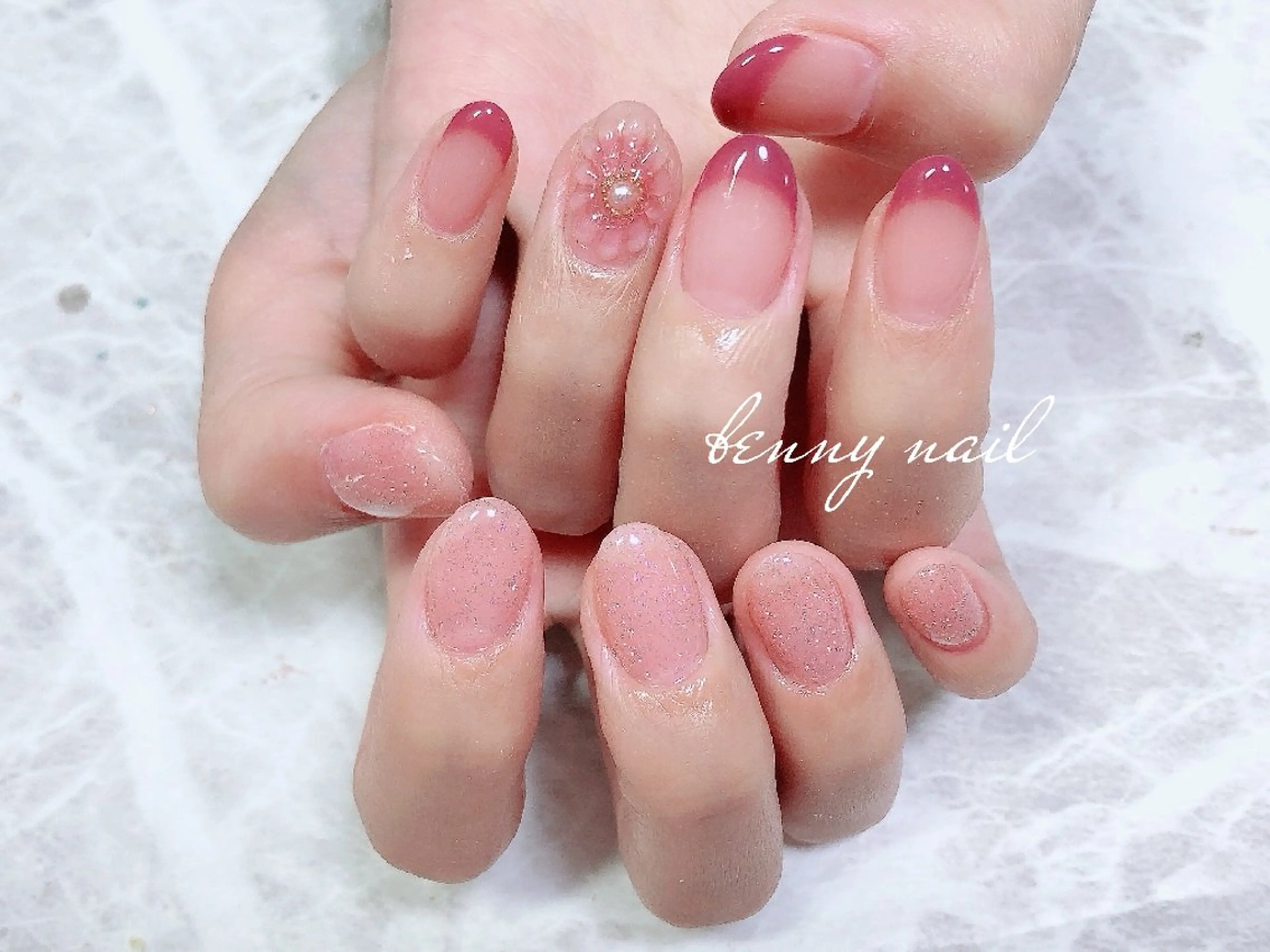 ネイル 最終受付23時半 benny nailのネイルデザイン