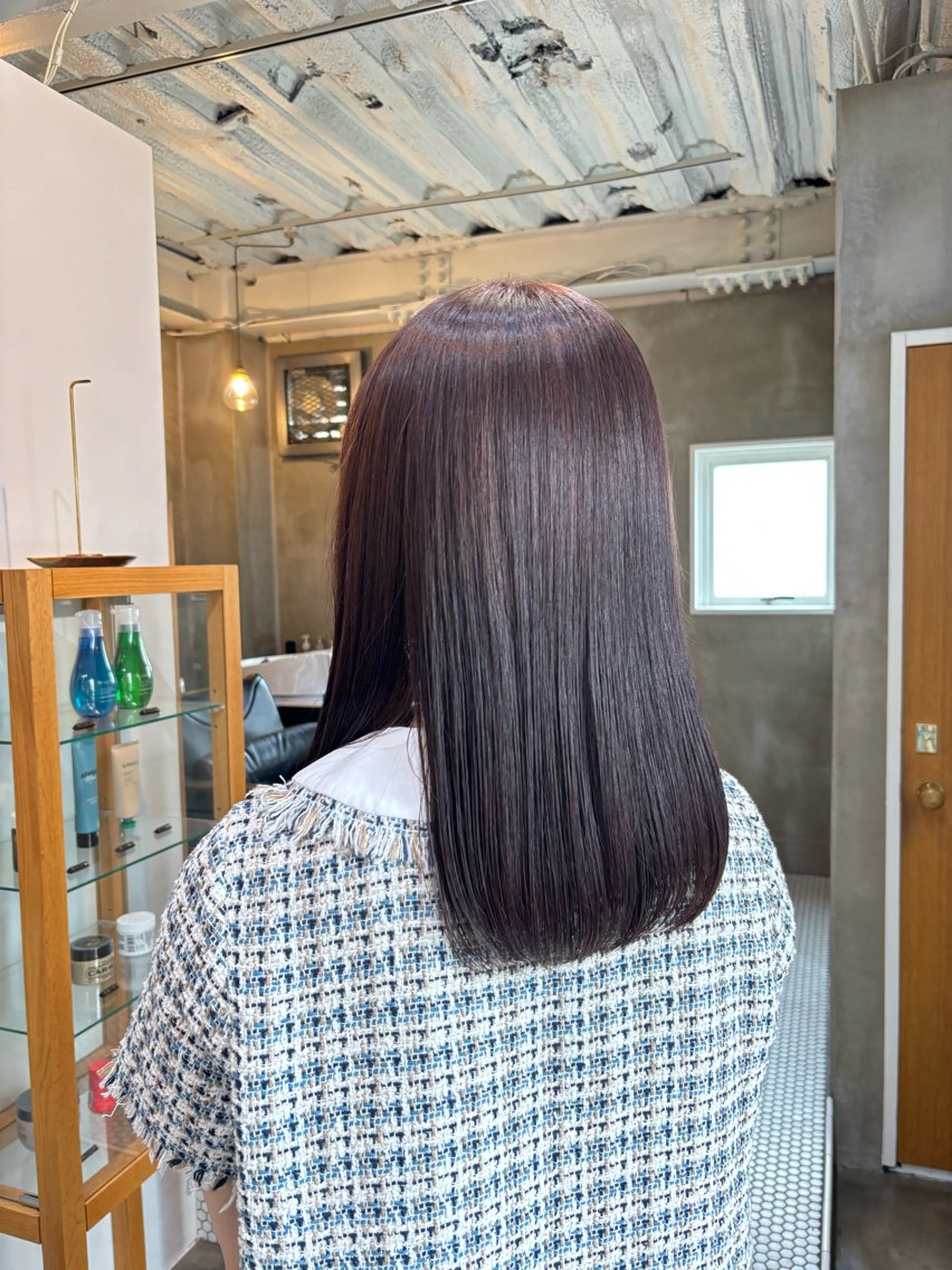 ミディアム 縮毛矯正/無料 ／emiのヘアスタイル