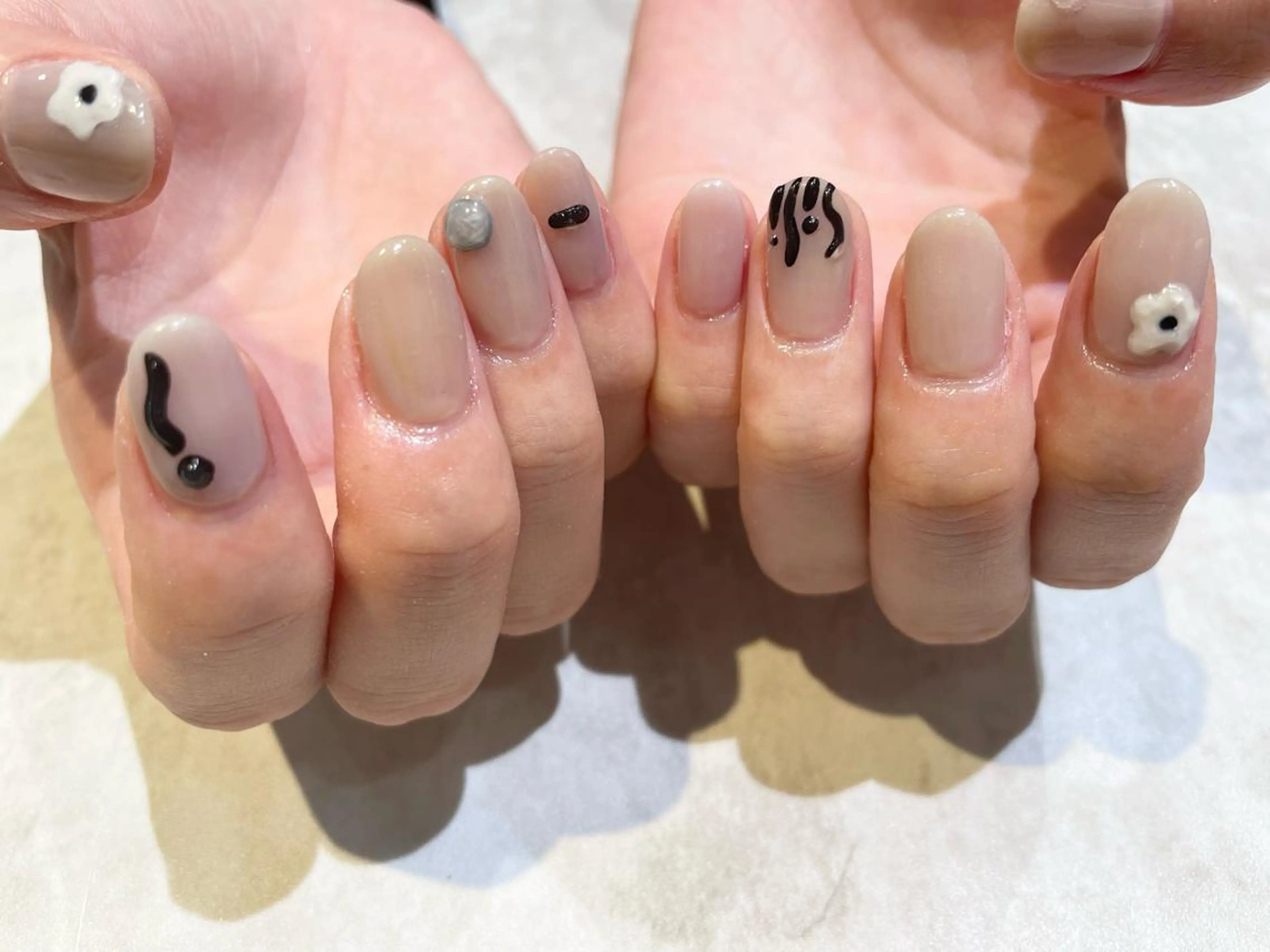 ネイル 舞田 苑香のネイルデザイン