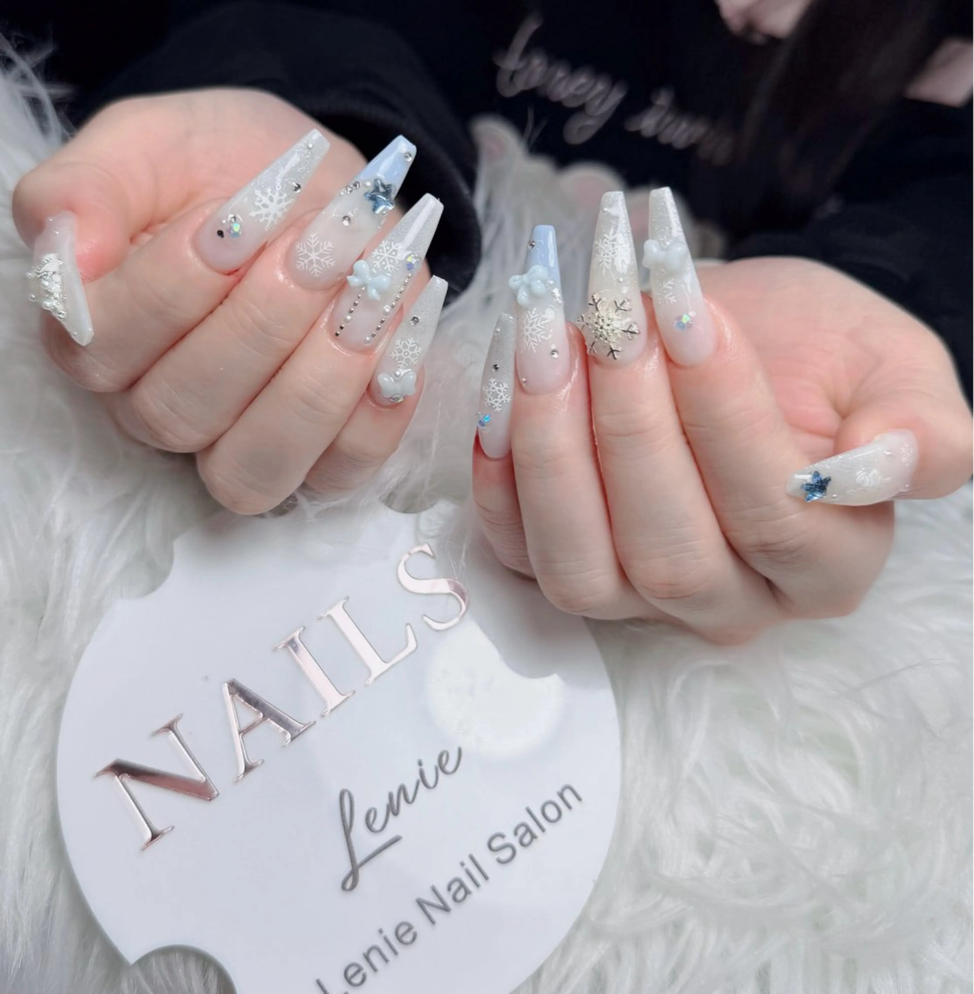 ネイル アートネイル フレンチネイル ジェルネイル 韓国ネイル マグネットネイル ハンドネイル Lenie Nail Okuboのネイルデザイン