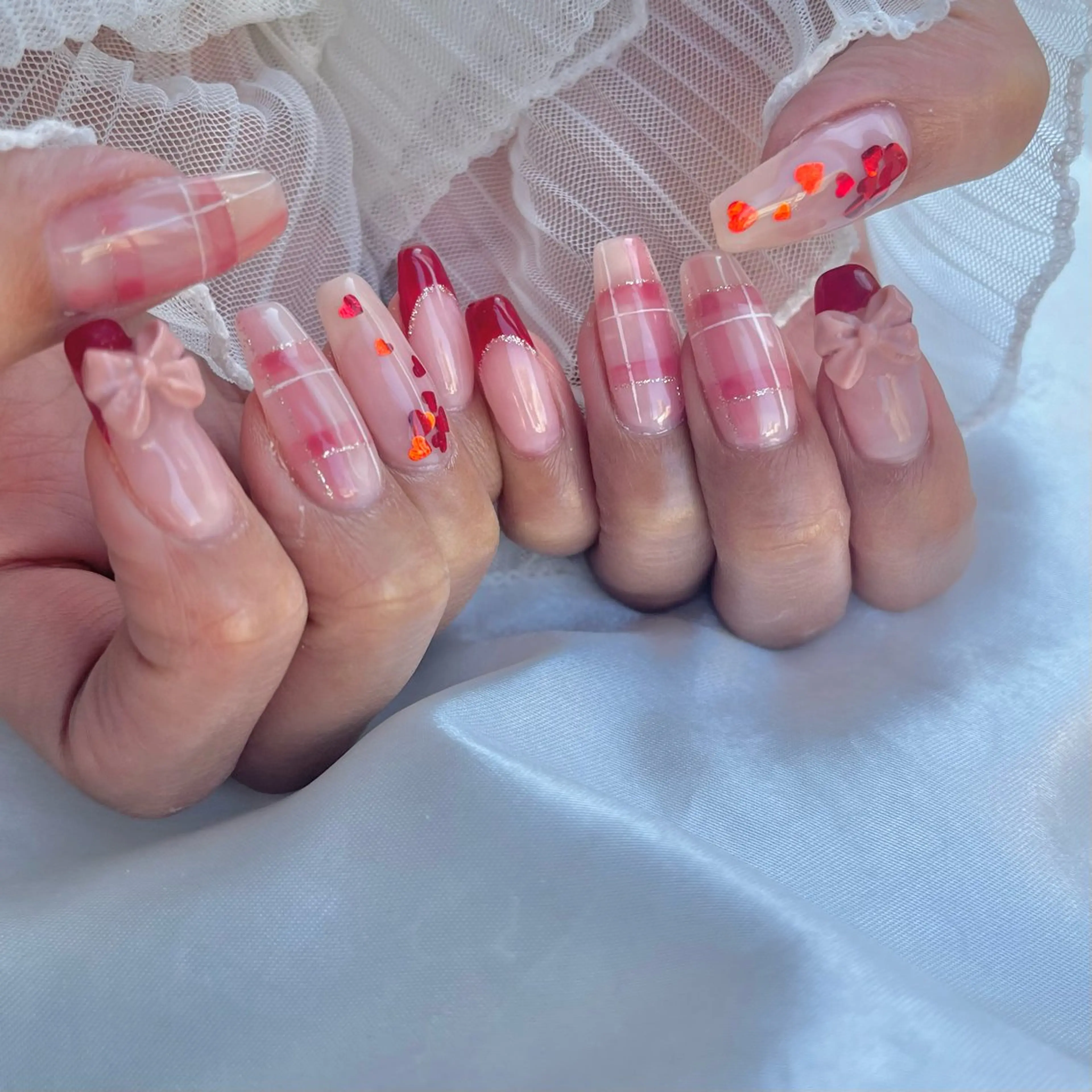 ネイル ハンドネイル フットネイル Nailsalon Fave/Rinaのネイルデザイン