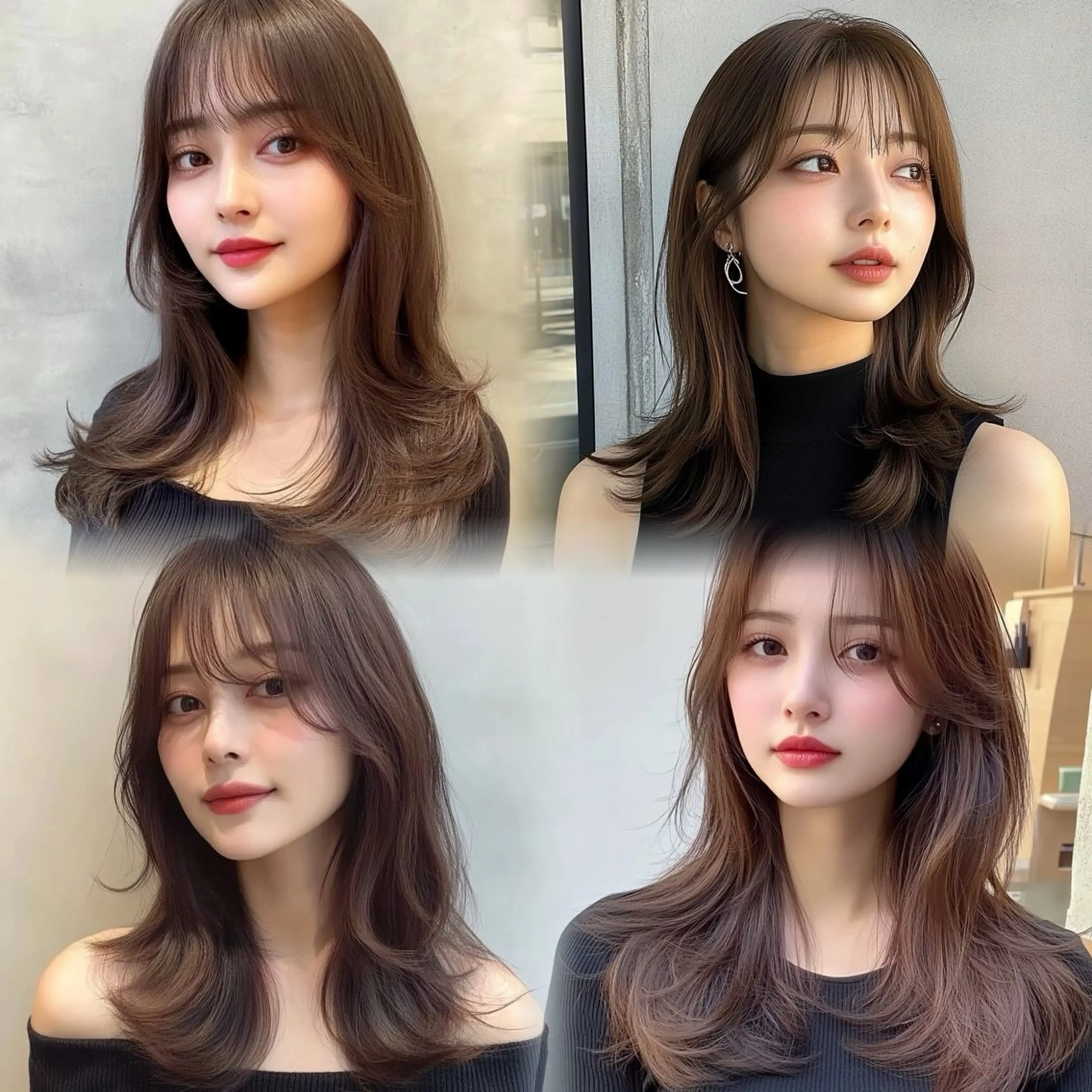 ロング カット ヘアカラー トリートメント 銀座/レイヤー 🌷nonoka🌷のヘアスタイル