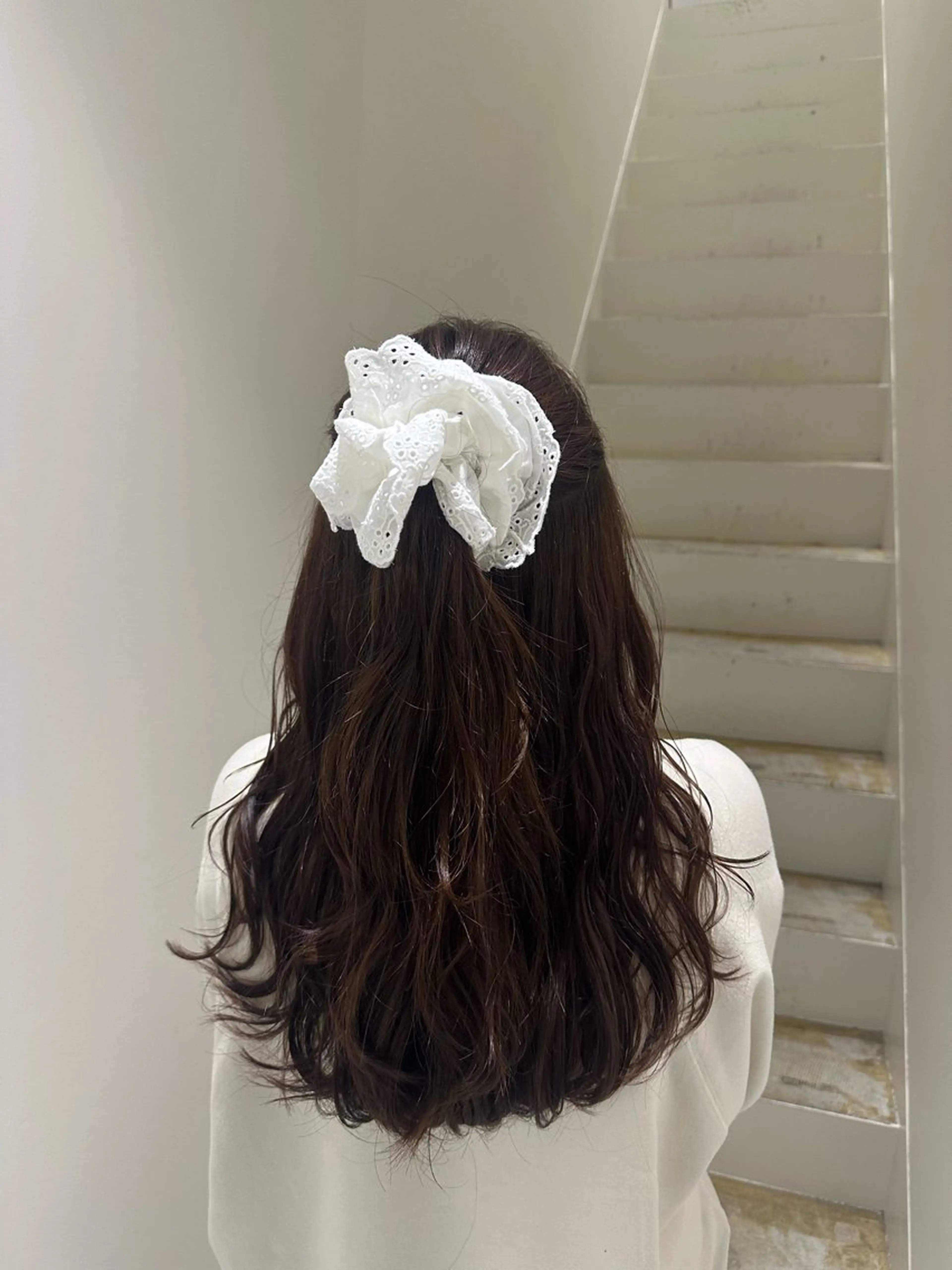 巻き下ろし(ハーフアップ+¥550)の写真