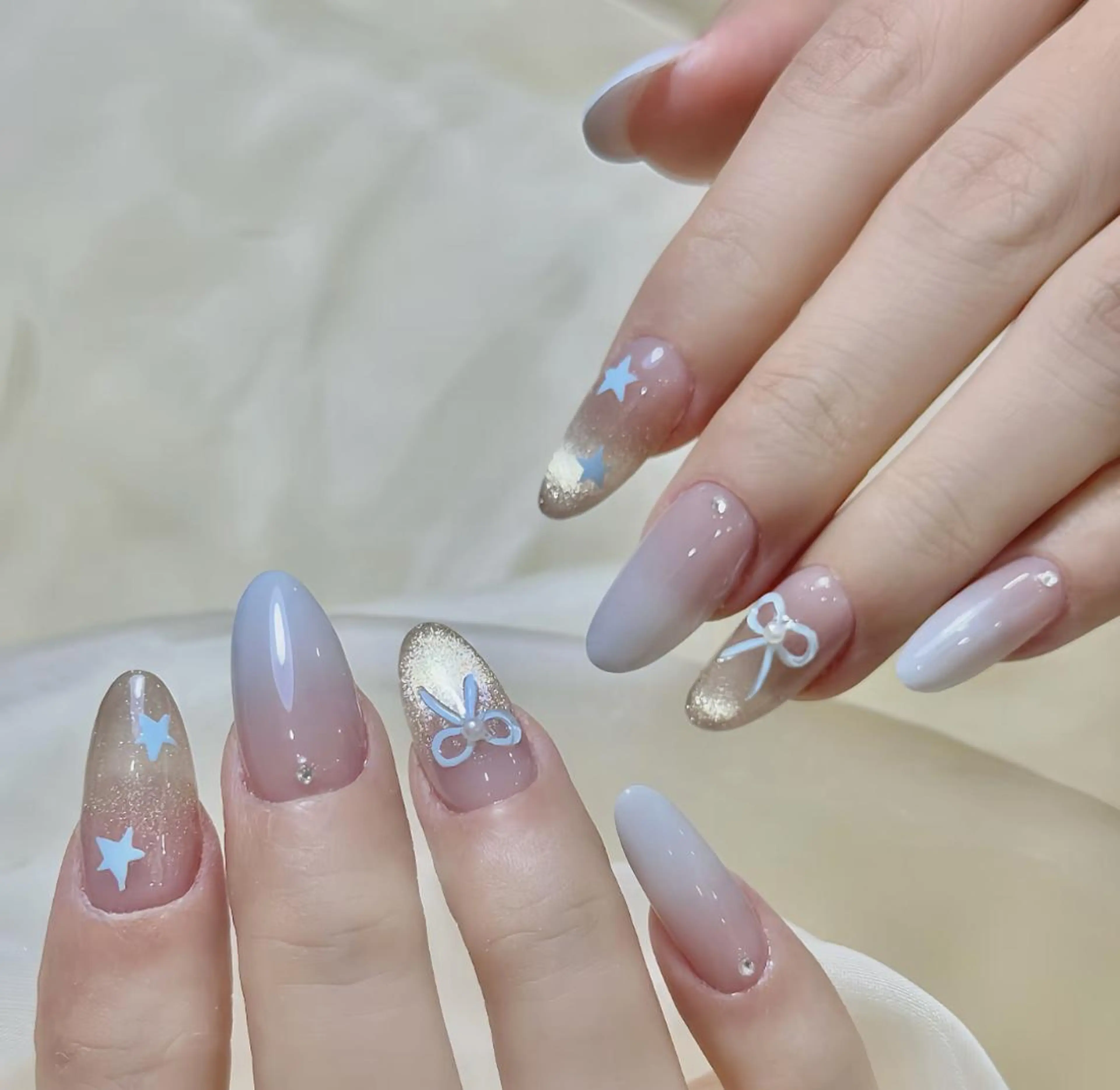 ネイル ハンドネイル 💫 Tsuki_Nailのネイルデザイン