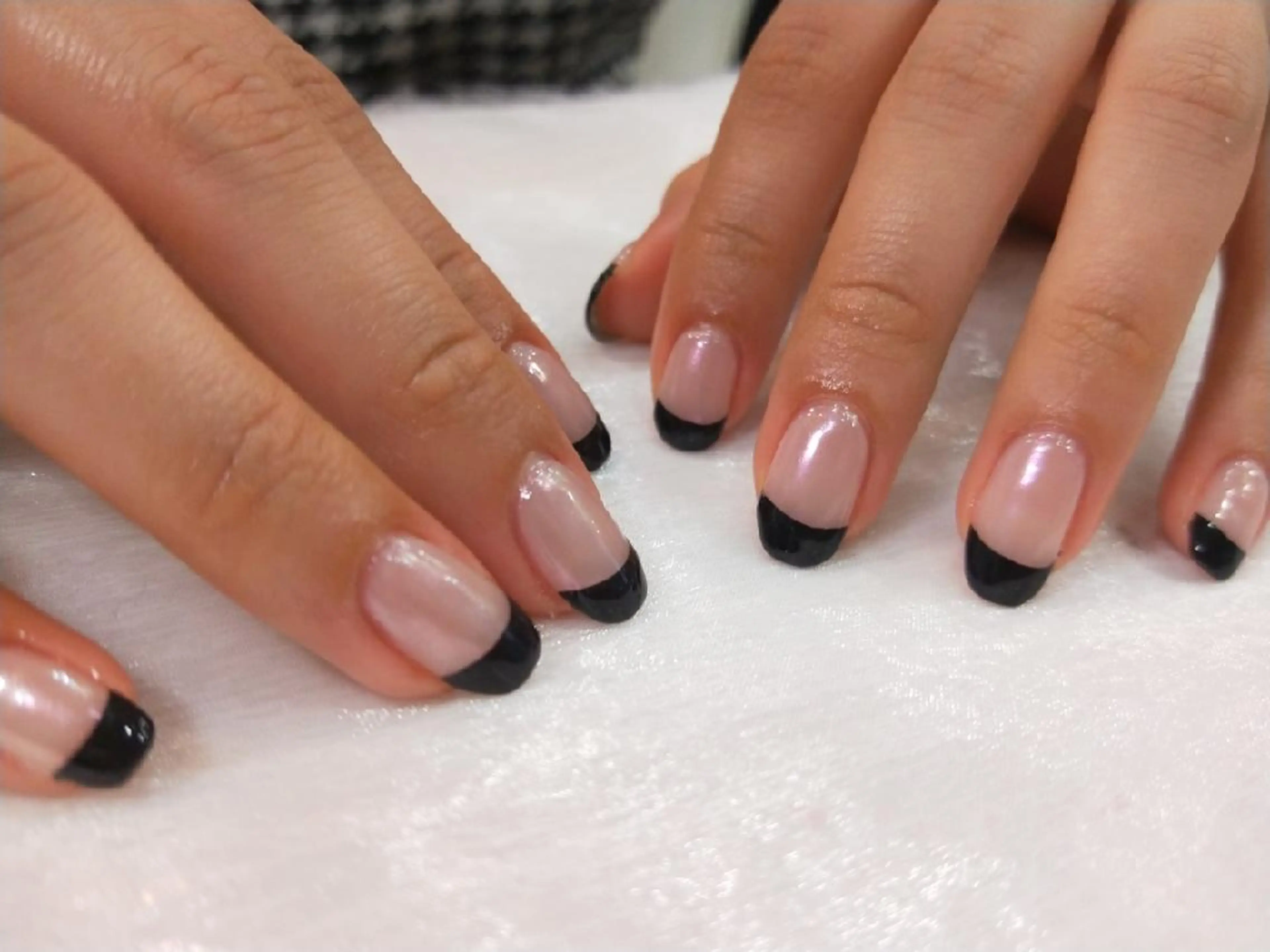 ネイル ハンドネイル ハンドケア R'well所属・はばすみれ🎀ﾈｲﾙ 光ﾌｪｲｼｬﾙ ﾍｱのネイルデザイン