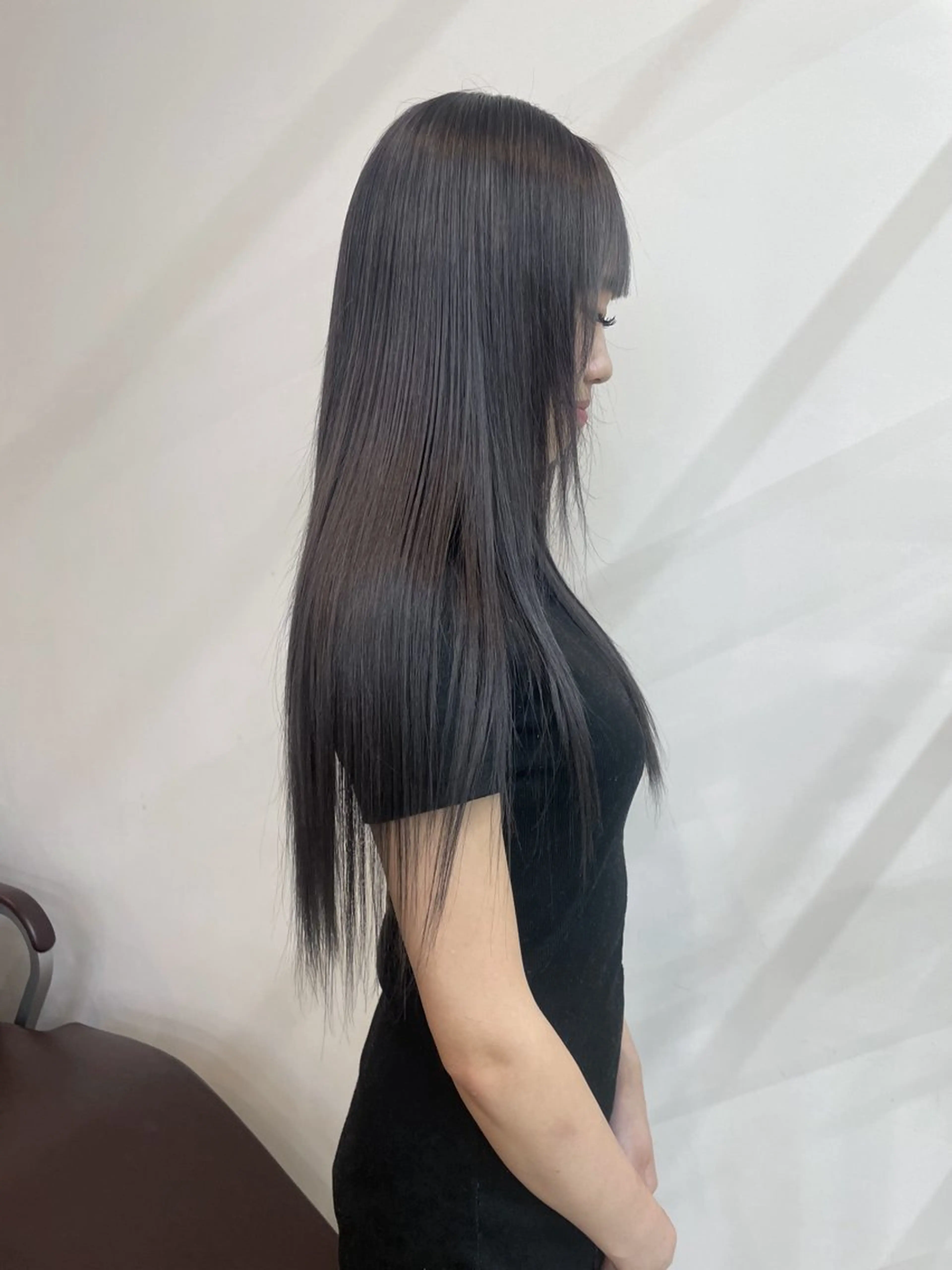 ロング ボブカットモデル/パ ーマ/harunaのヘアスタイル