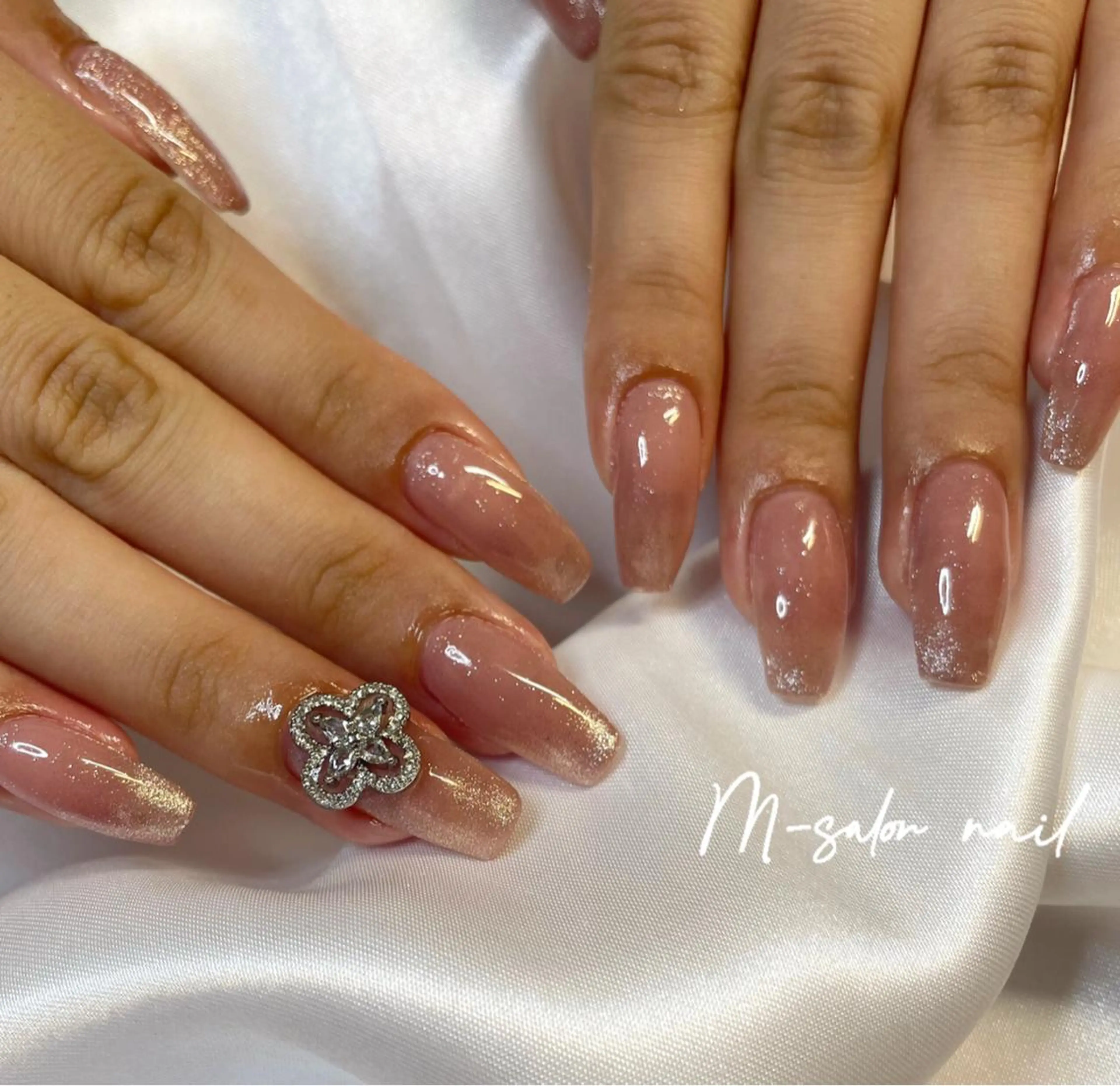 ネイル マグネットネイル 韓国/網紅/パーツ M-salonのネイルデザイン