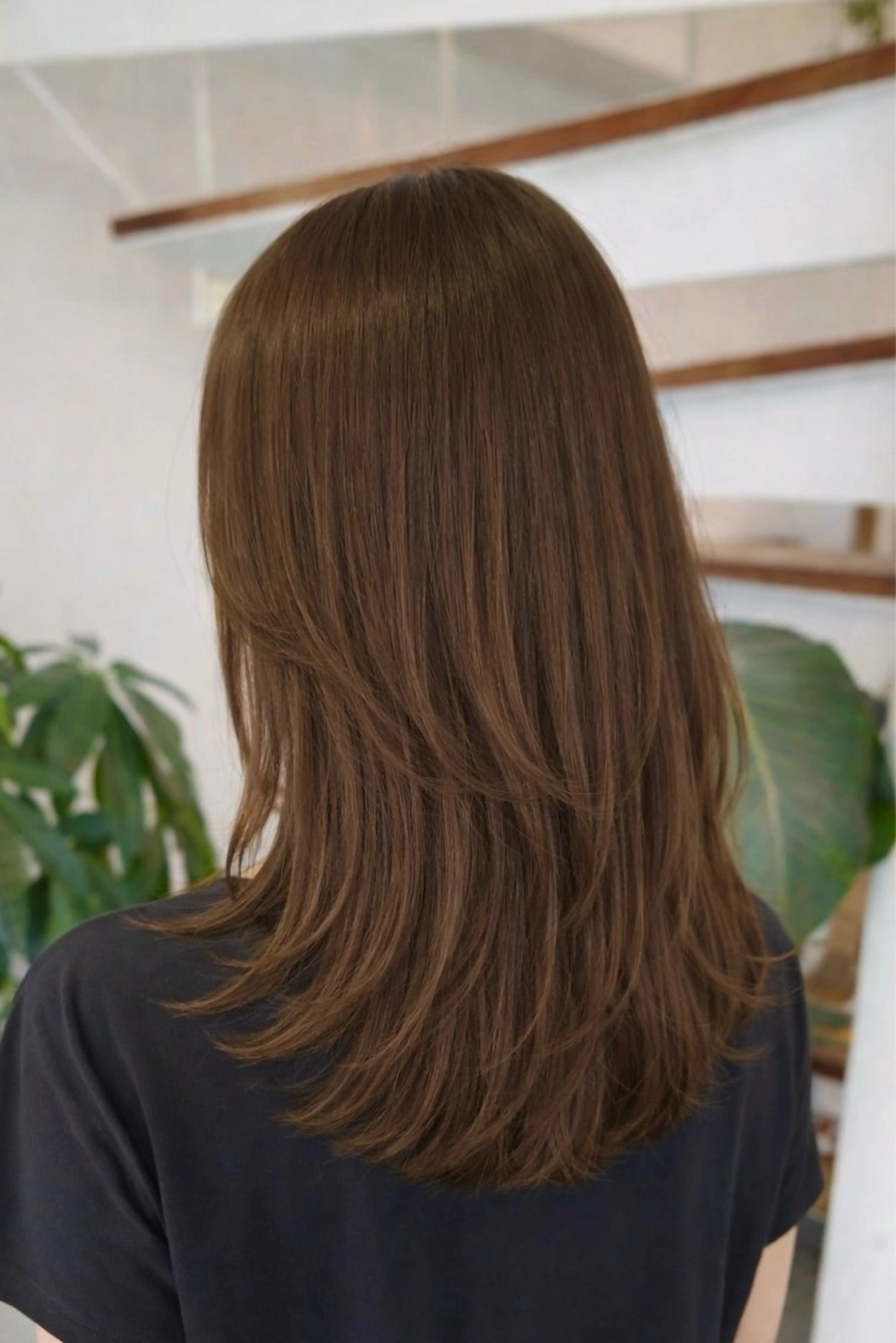 ミディアム peakshair所属・堀江/レイヤーカット 𝒀𝑼𝑻𝑶のヘアスタイル