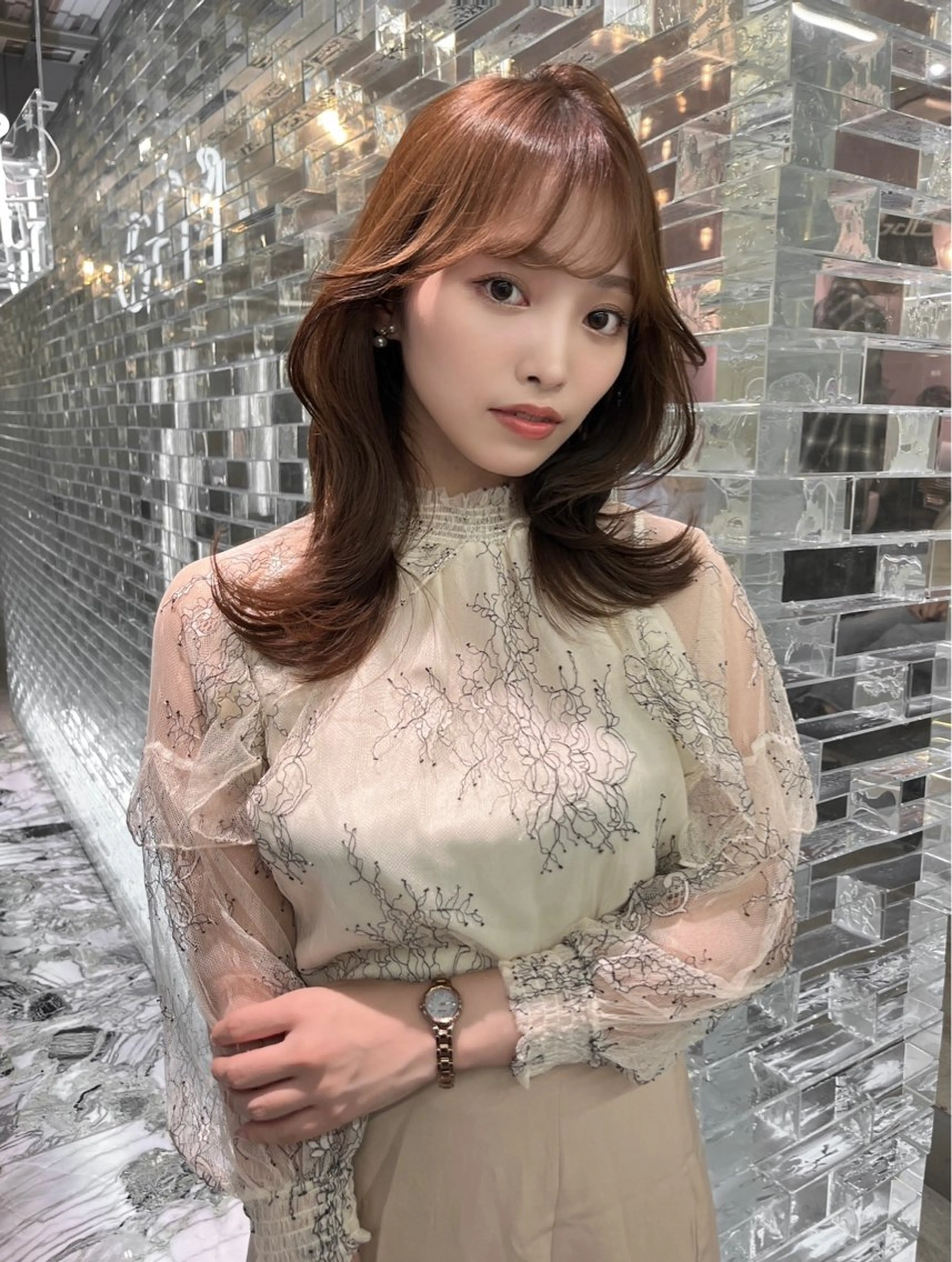 【盛れる韓国ヘア】カット＋カラー＋クイックトリートメントの写真