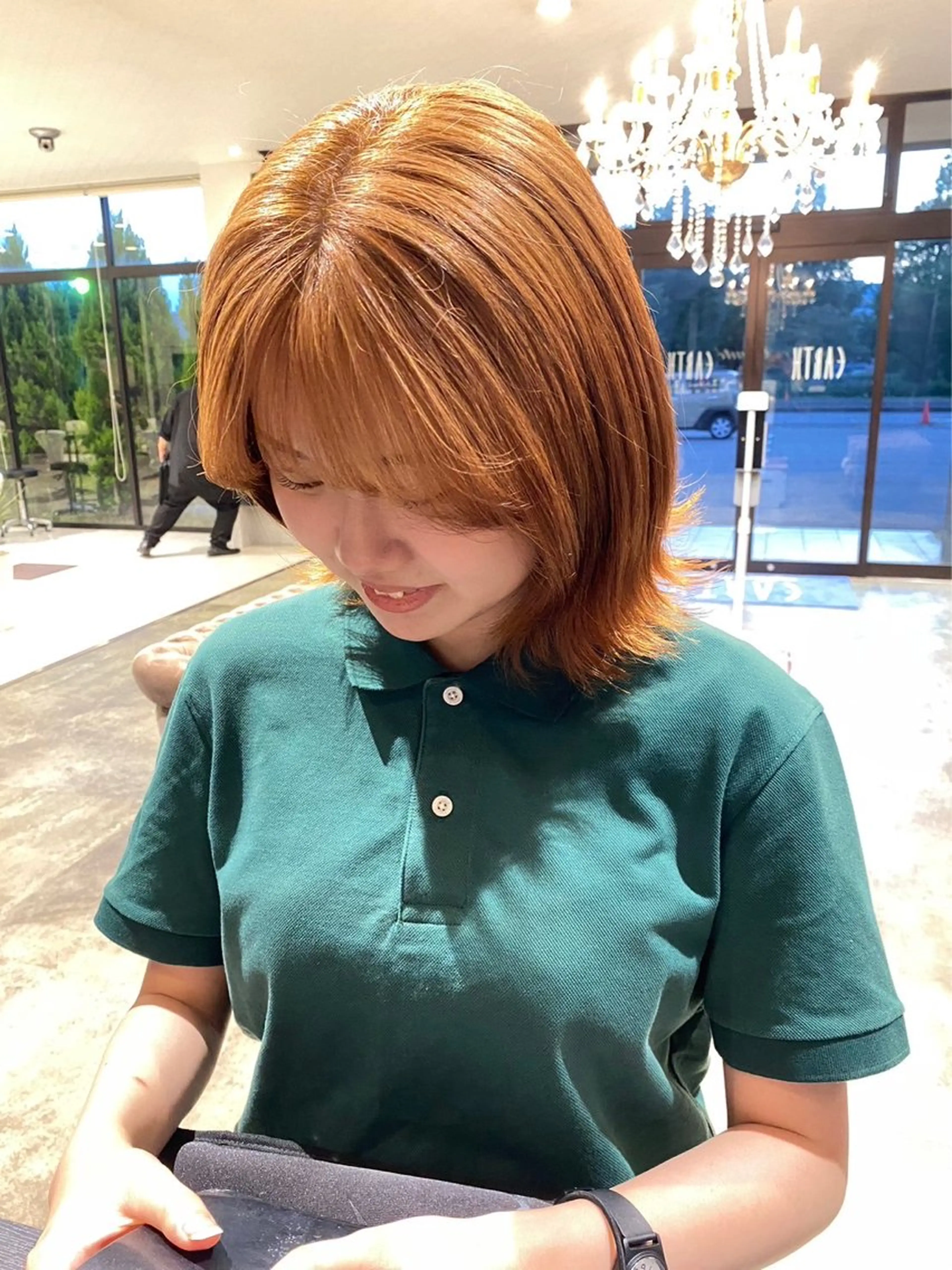 カット＋イルミナ/アドミオカラー＋5ステップトリートメントの写真