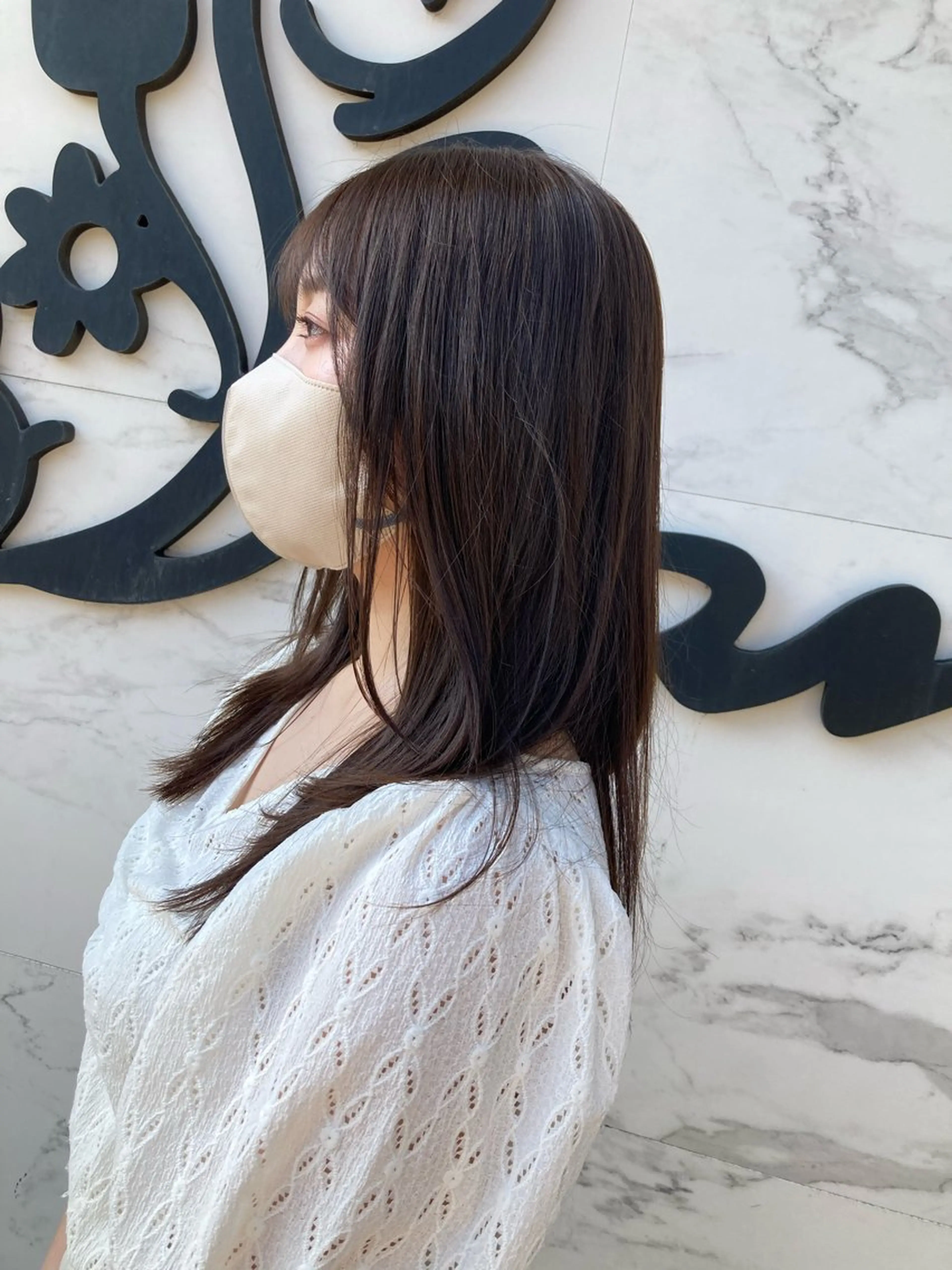 セミロング カラー 【shanti】 伊藤奈生のヘアスタイル