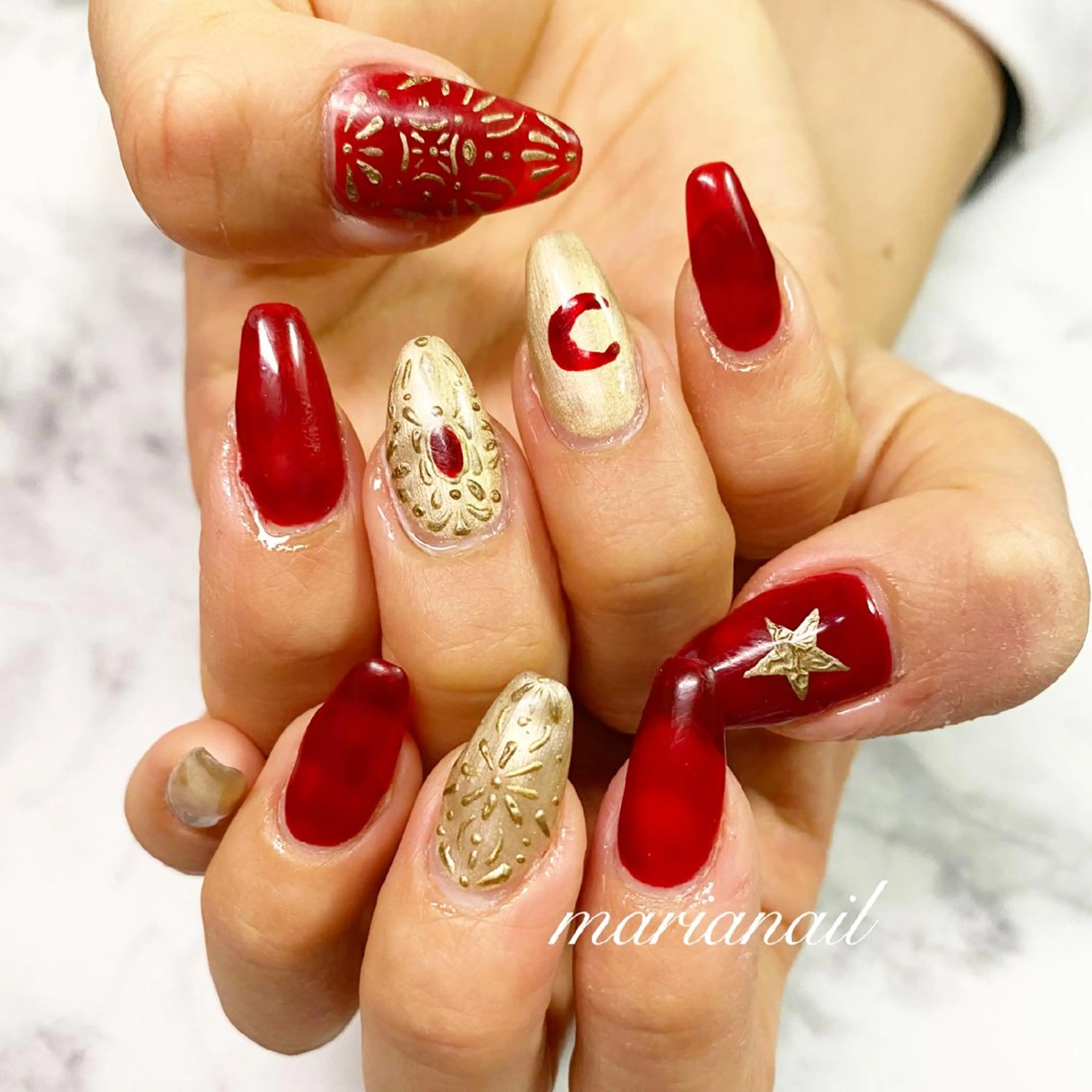 ネイル Beloved Mariaのネイルデザイン